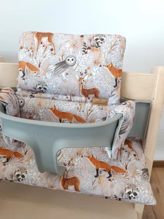 Waterproof Cushions for Stokke Tripp Trapp 2in1 Brown Forest