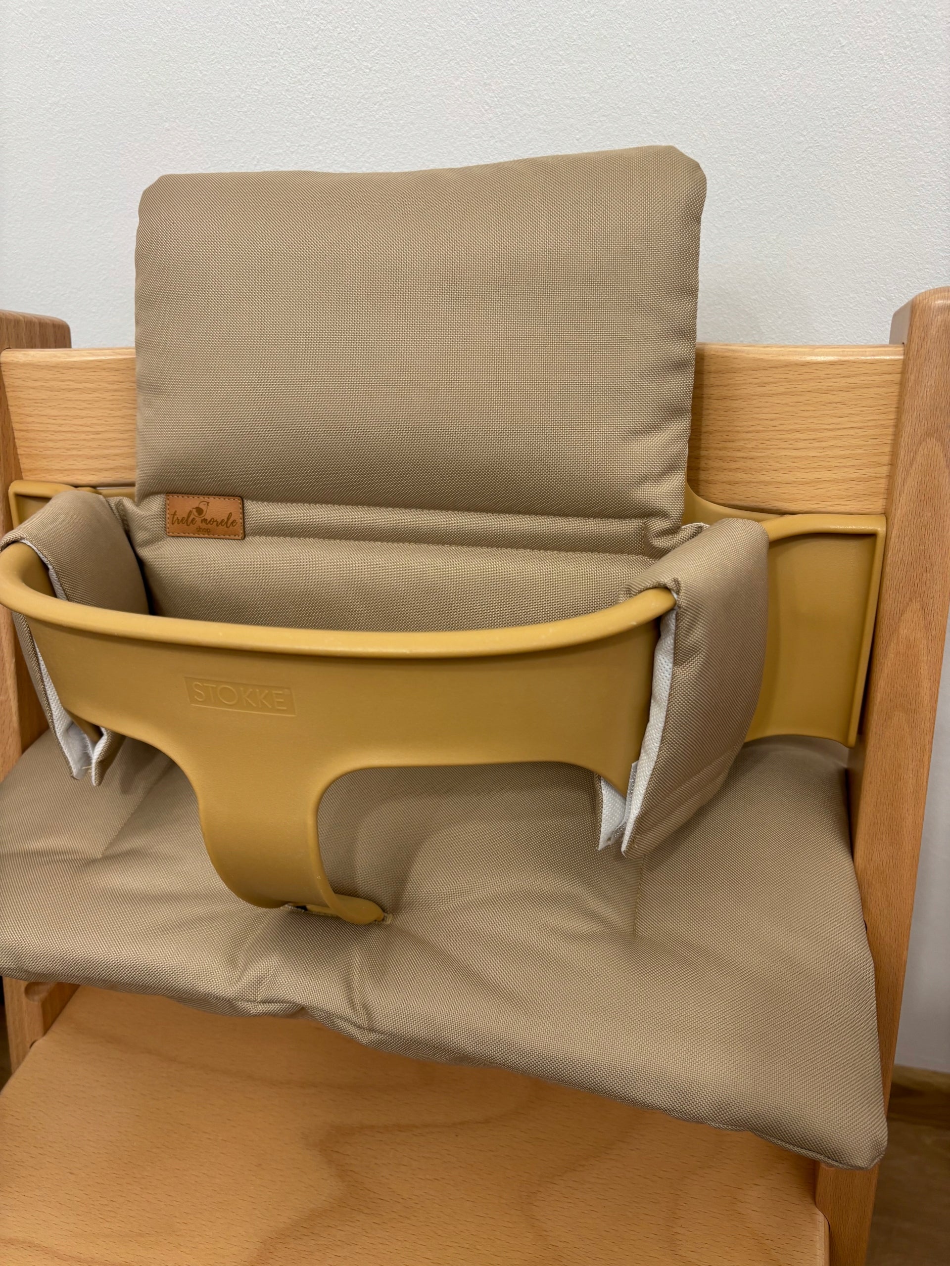Waterproof Cushions for Stokke Tripp Trapp 2in1 Dark Beige Packaging status original