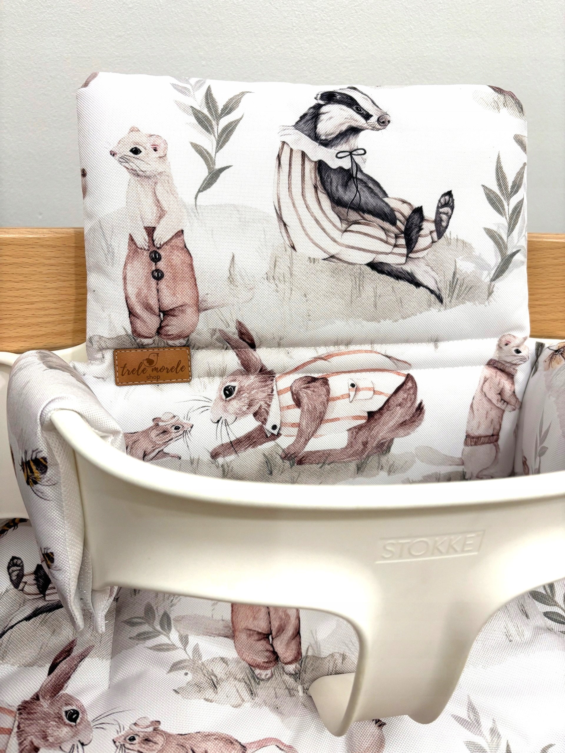 Waterproof Cushions for Stokke Tripp Trapp 2in1 Forest Clearing