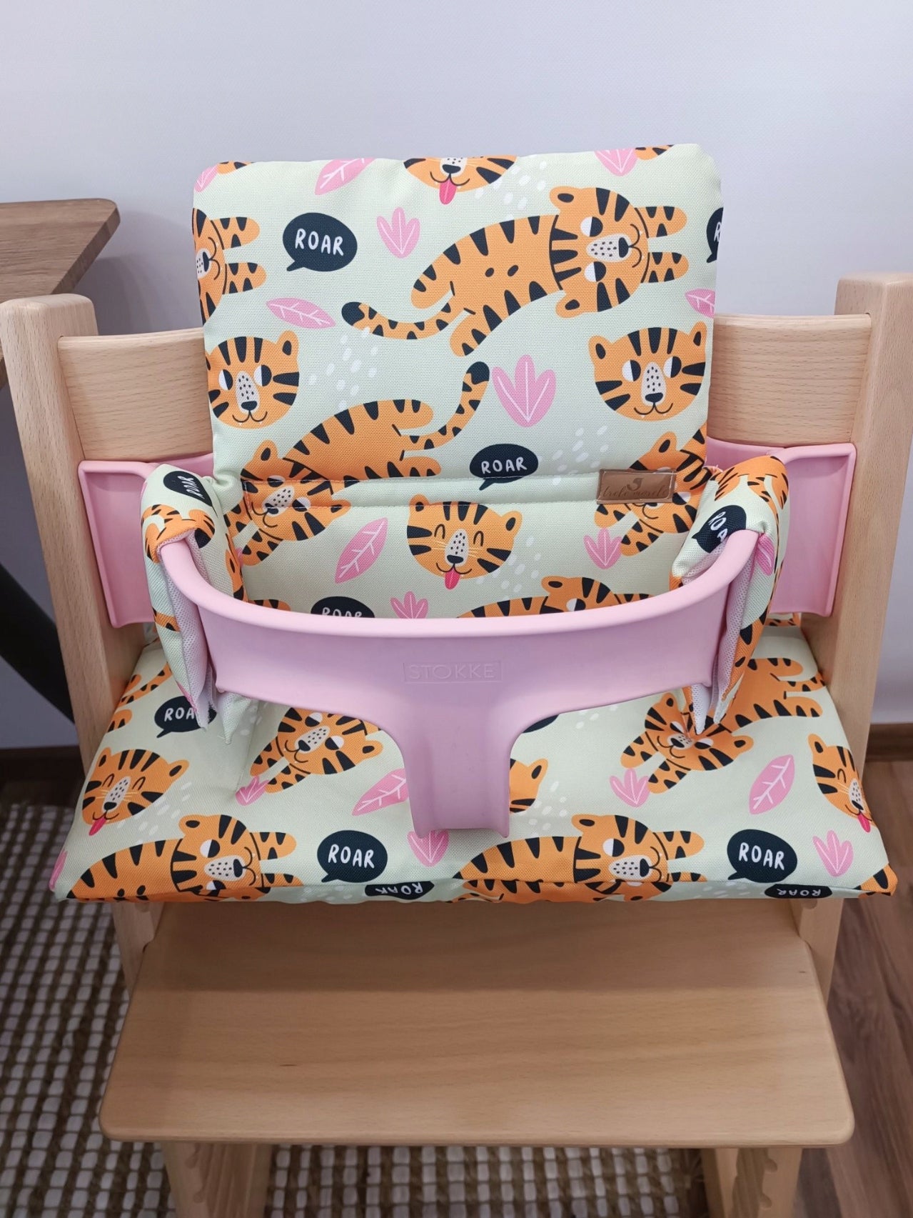 Waterproof Cushions for Stokke Tripp Trapp 2in1 Tiger Green