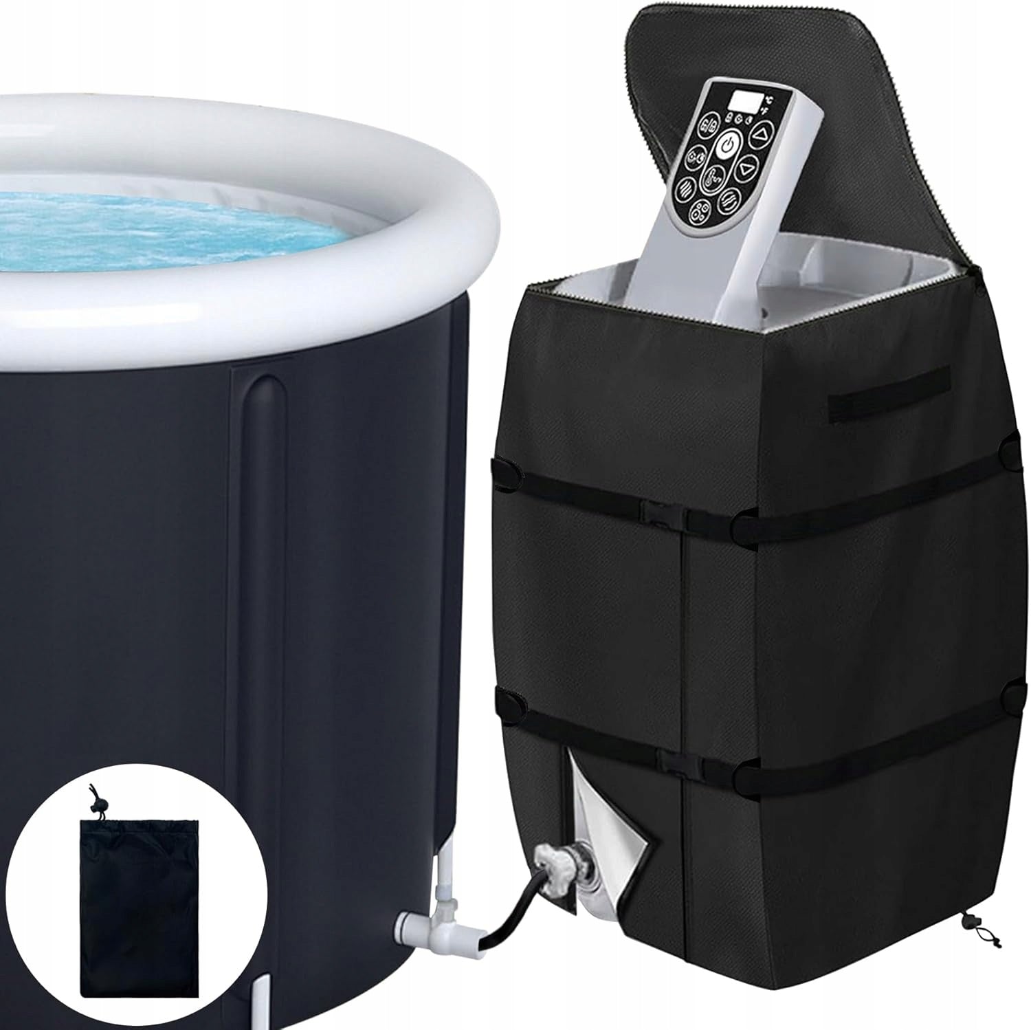 Waterproof Durable Heating Pump Cover for Jacuzzi 1pcs 38 x 43 x 57 cm