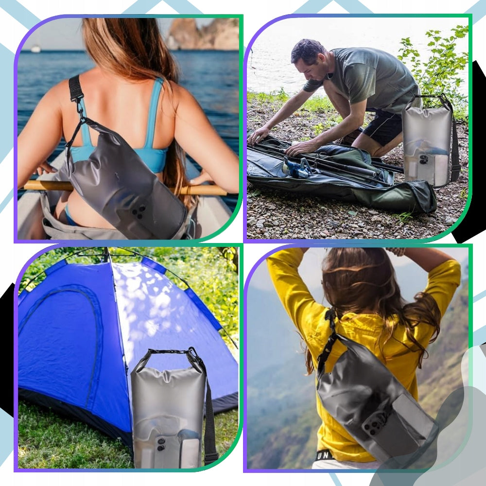 Waterproof Kayak Bag Pouch Waterproof Pouch 20L Backpack Capacity (liters) 10 - 20
