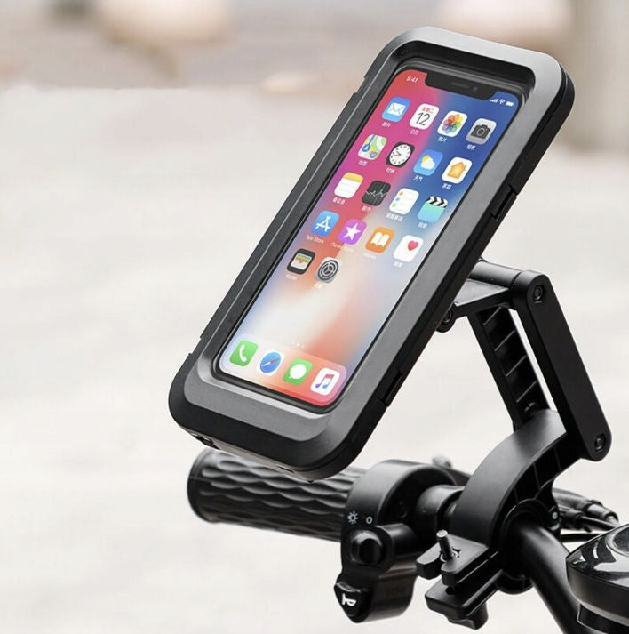 Waterproof Motorcycle Bicycle Phone Holder Scooter Adjustable Model Wodoodporny Uchwyt Rowerowy Motocyklowy Na Telefon