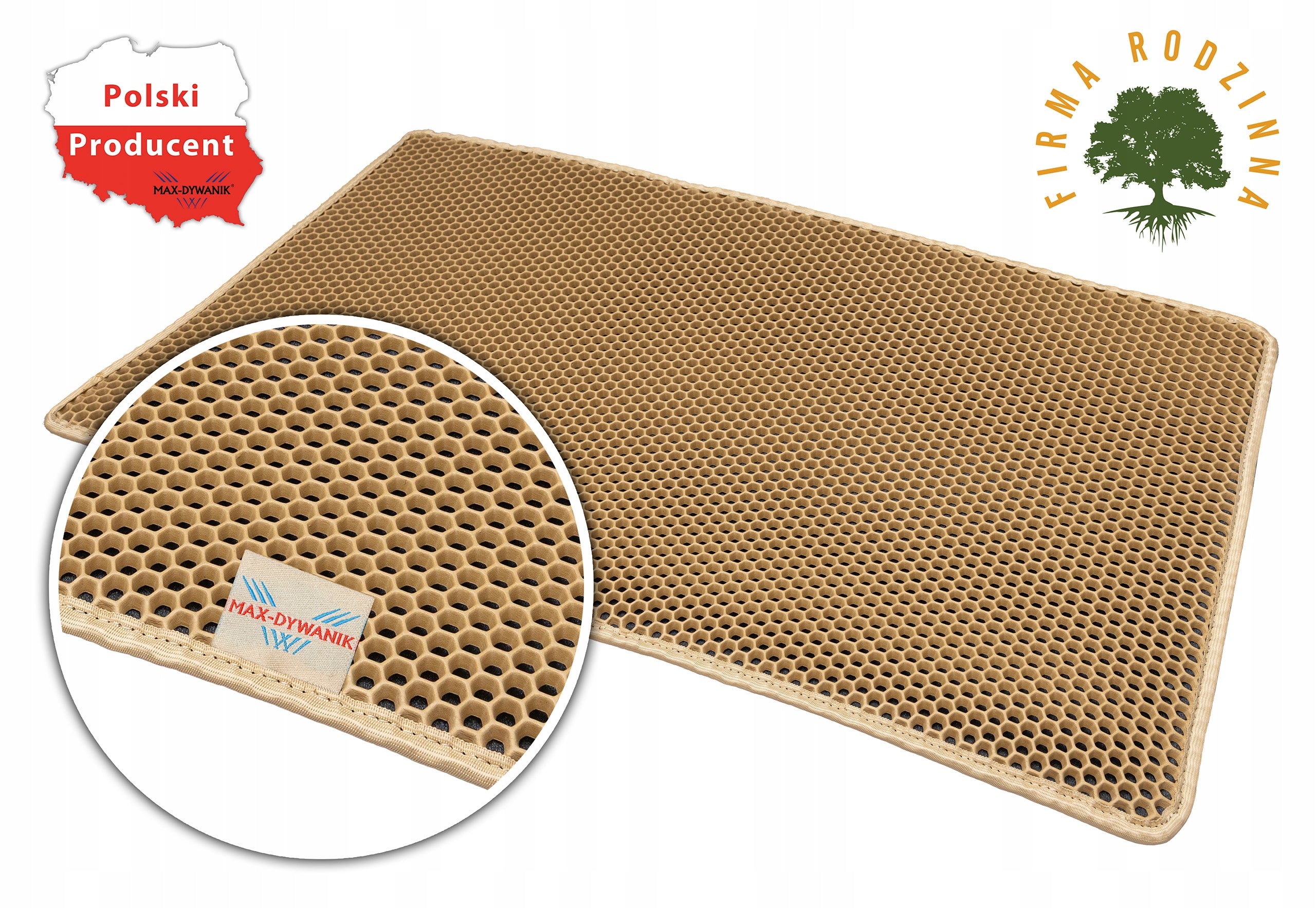 Waterproof OPENWORK cat litter box mat / wiper 70x100 Packaging status original
