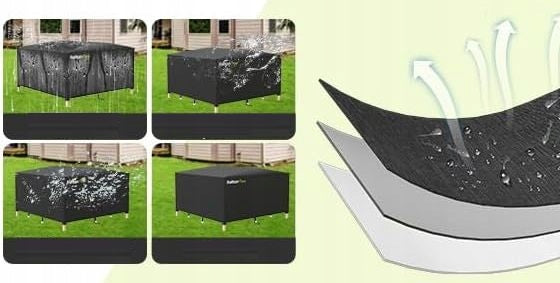 Waterproof Outdoor Furniture Cover 170X94X70 420D OXFORD FEN EAN (GTIN) 5905644476561
