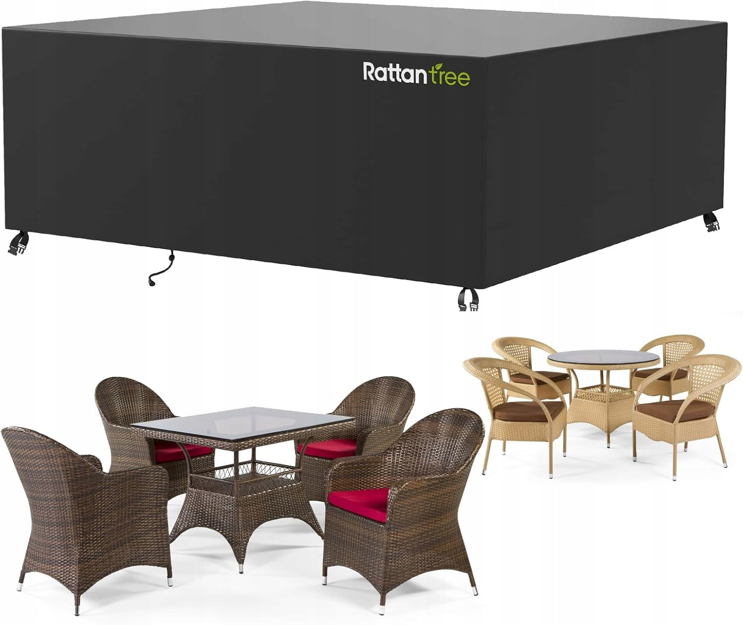 Waterproof Outdoor Furniture Cover 170X94X70 420D OXFORD FEN