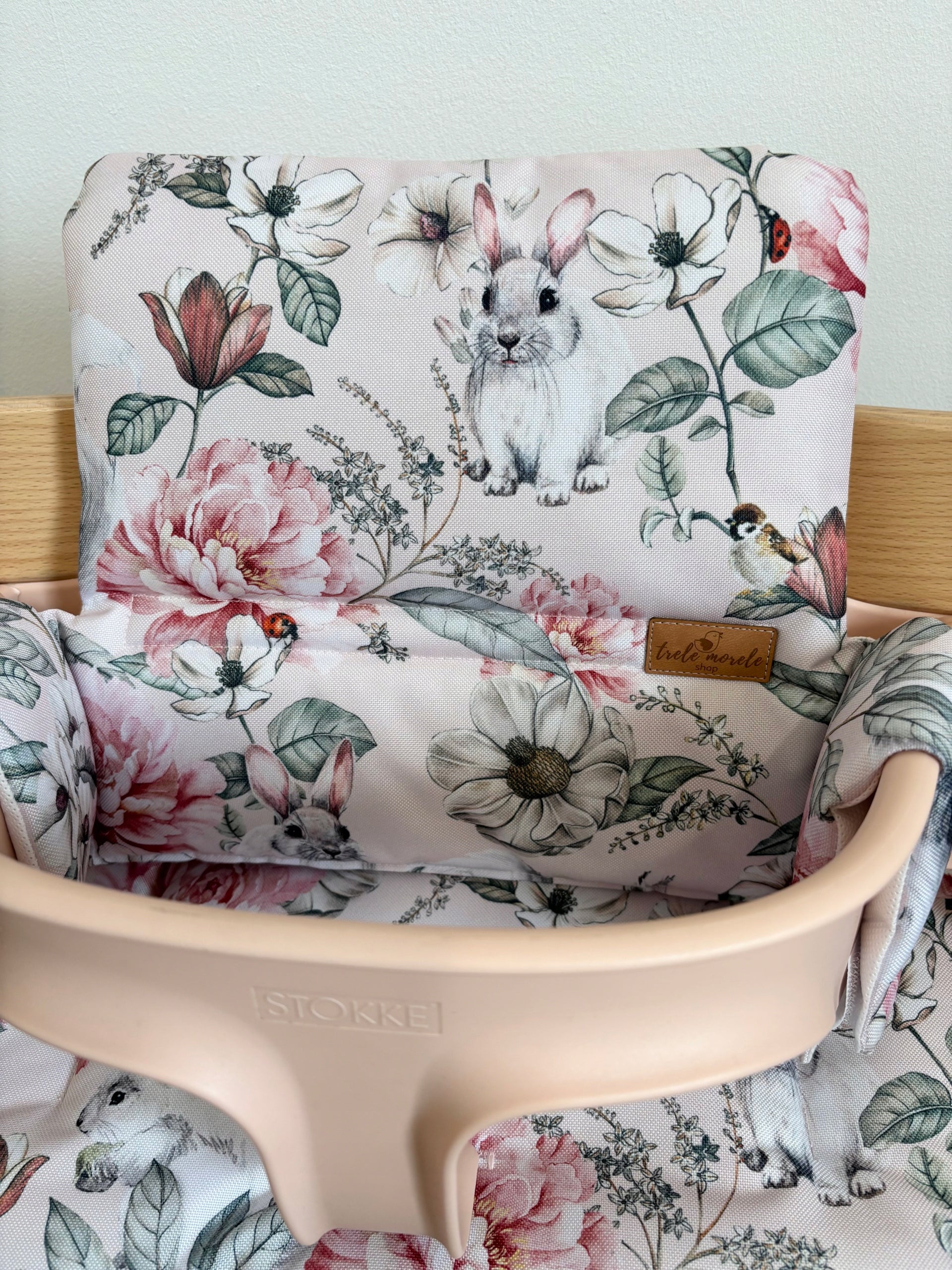 Waterproof Pillows for Stokke Tripp Trapp 2in1 Rabbit and Wild Rose