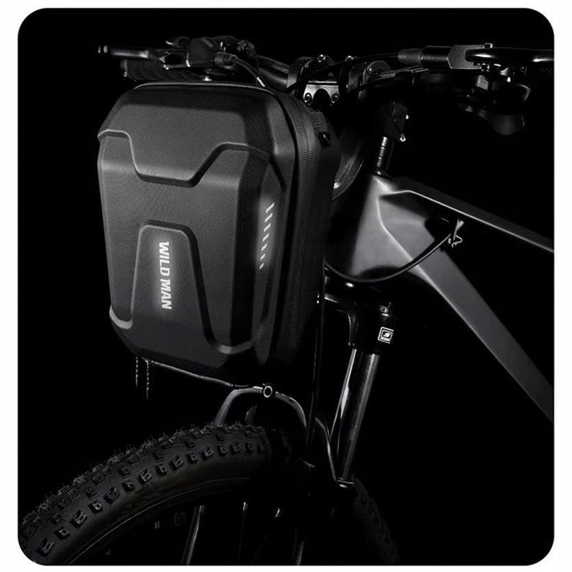 Waterproof Pouch Scooter Bag Handlebar Bike 3l + Handle Cover Kind front