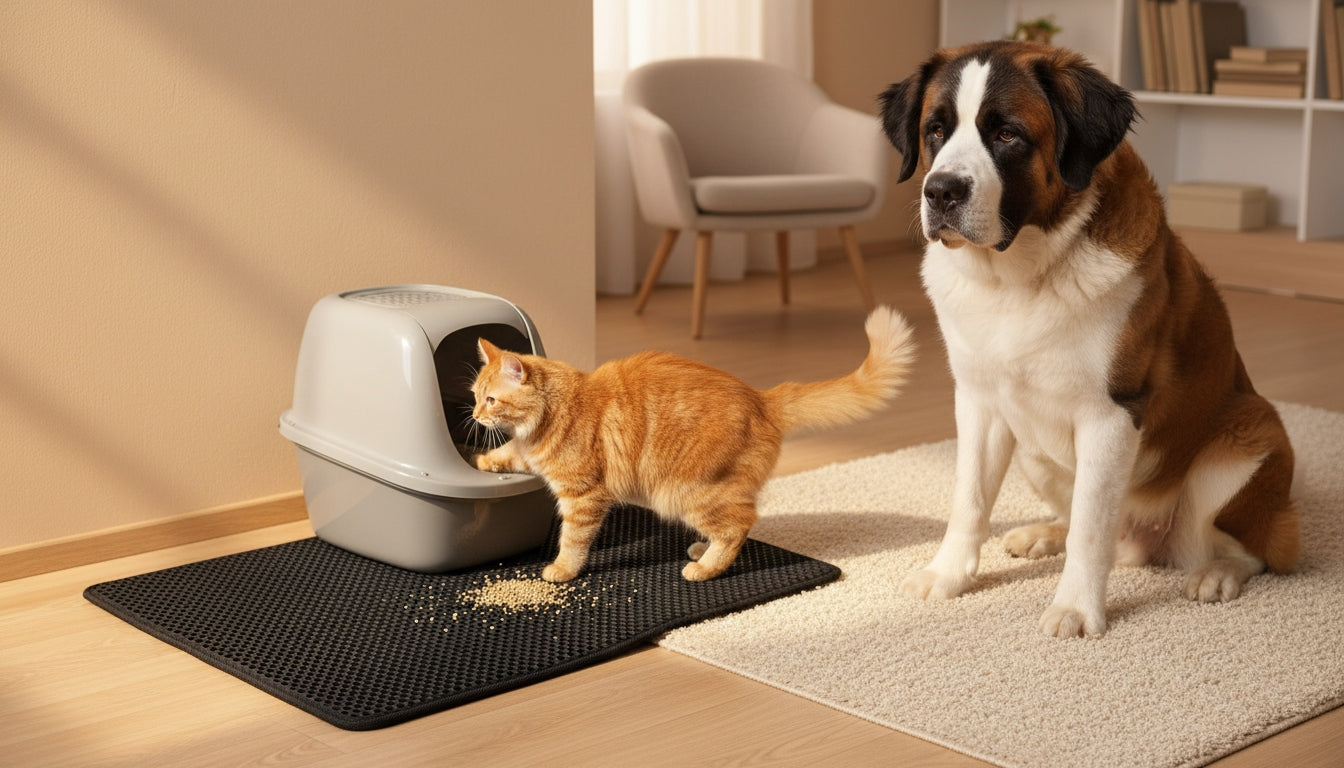 Waterproof Rug Cat Litter Box Mat 60x90 Manufacturer code 495183