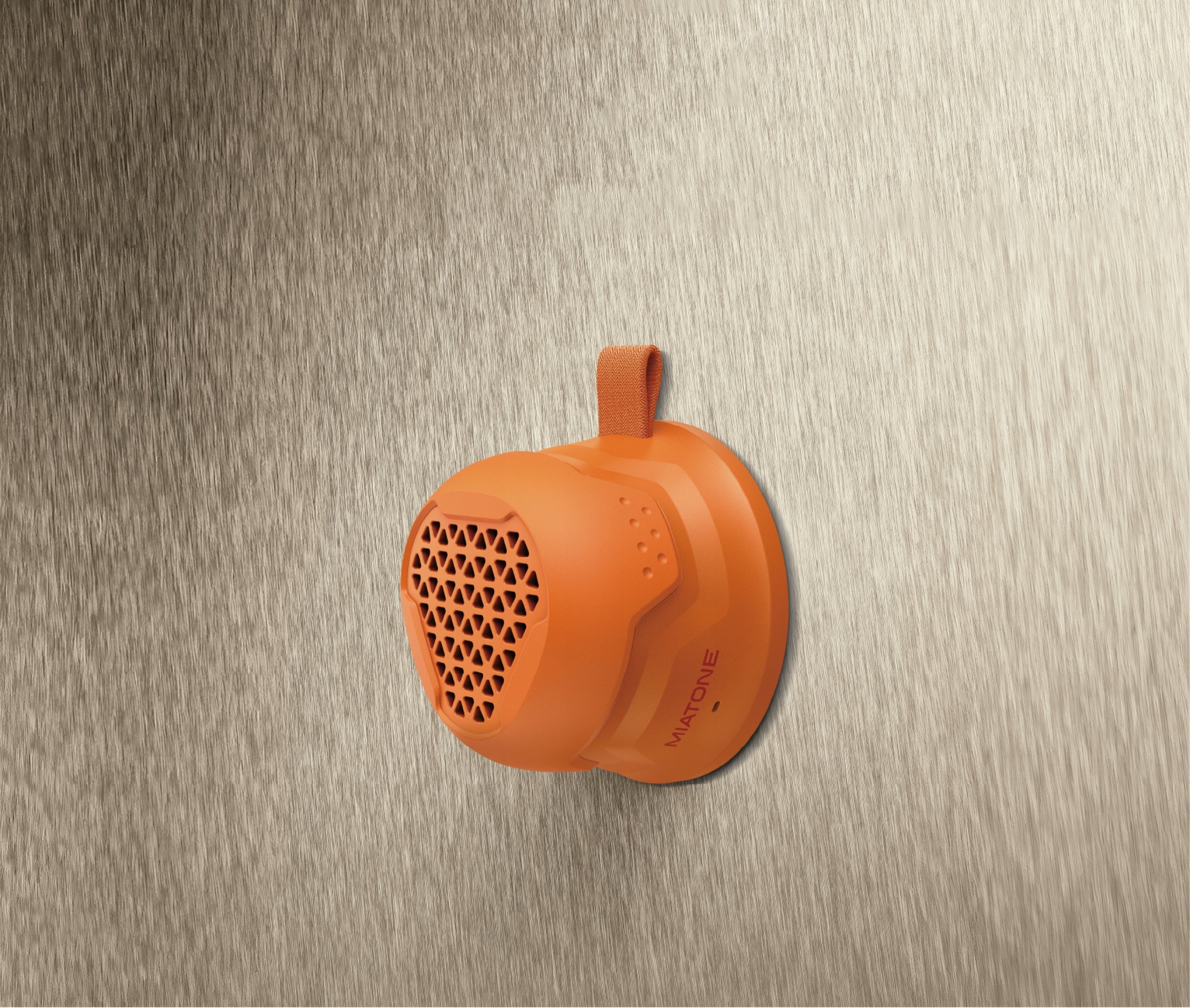 Waterproof Speaker with MagSafe Miatone MagRover IP66 Bluetooth Orange Model other