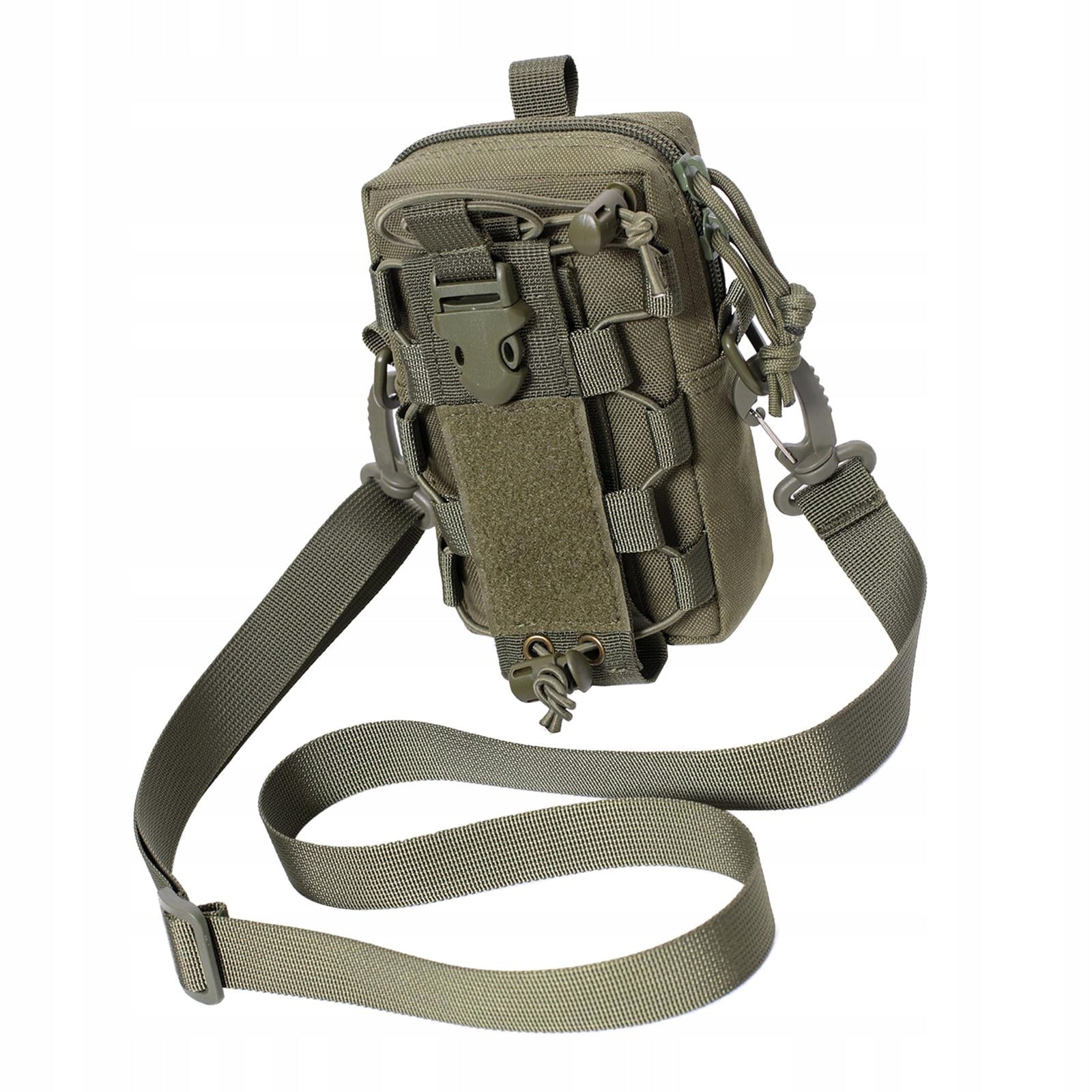 Waterproof Tacticals bag with Shoulder Strap Pouch Organizer Waist Green