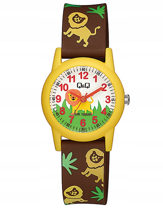 Waterproof WR100 children's watch Q&Q with numbers readable as a gift