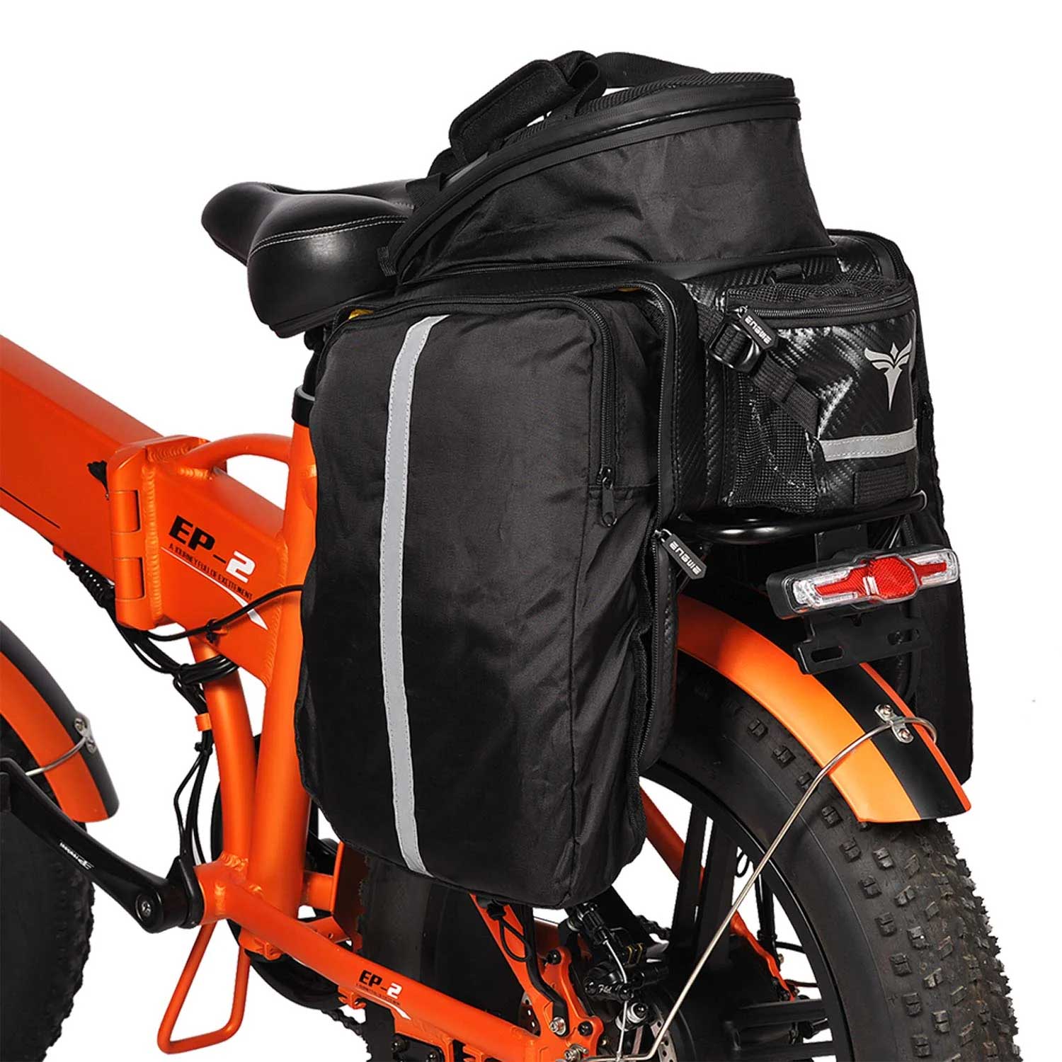 Waterproof bag for bike rack Engwe 17-35L Packaging status original