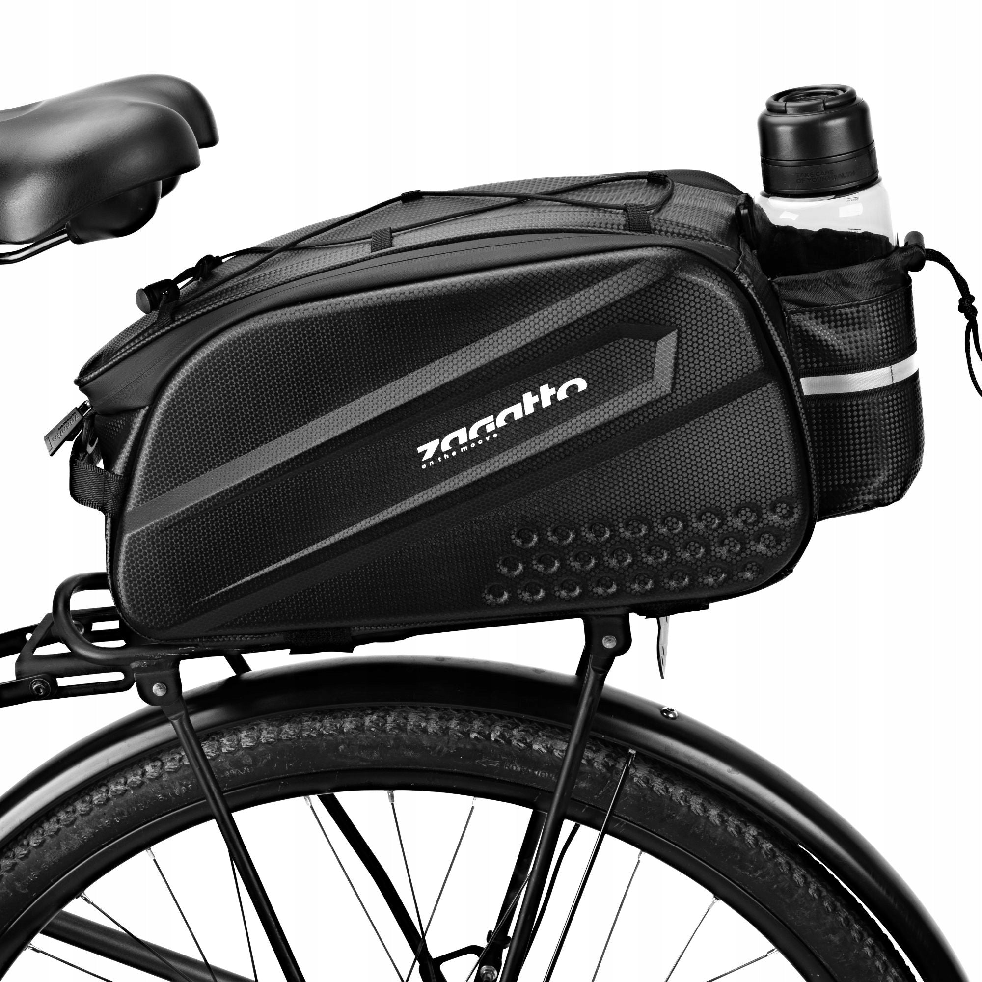 Waterproof bicycle pouch for rack bicycle bag rigid arm ZAGATTO Brand Zagatto