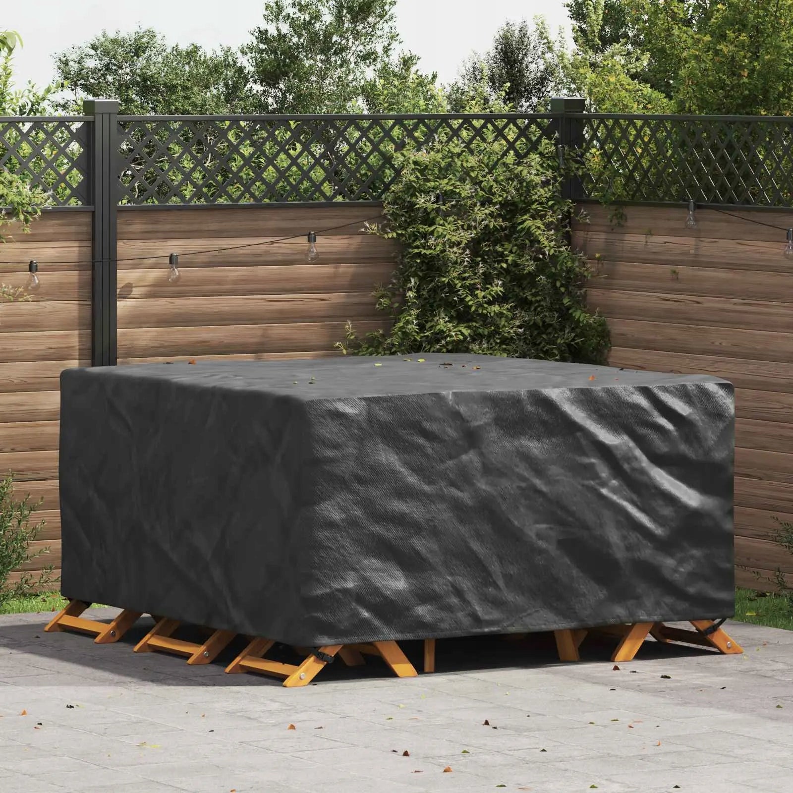 Waterproof cover for furniture in black, 180 x 190 x 85 cm Manufacturer VidaXL