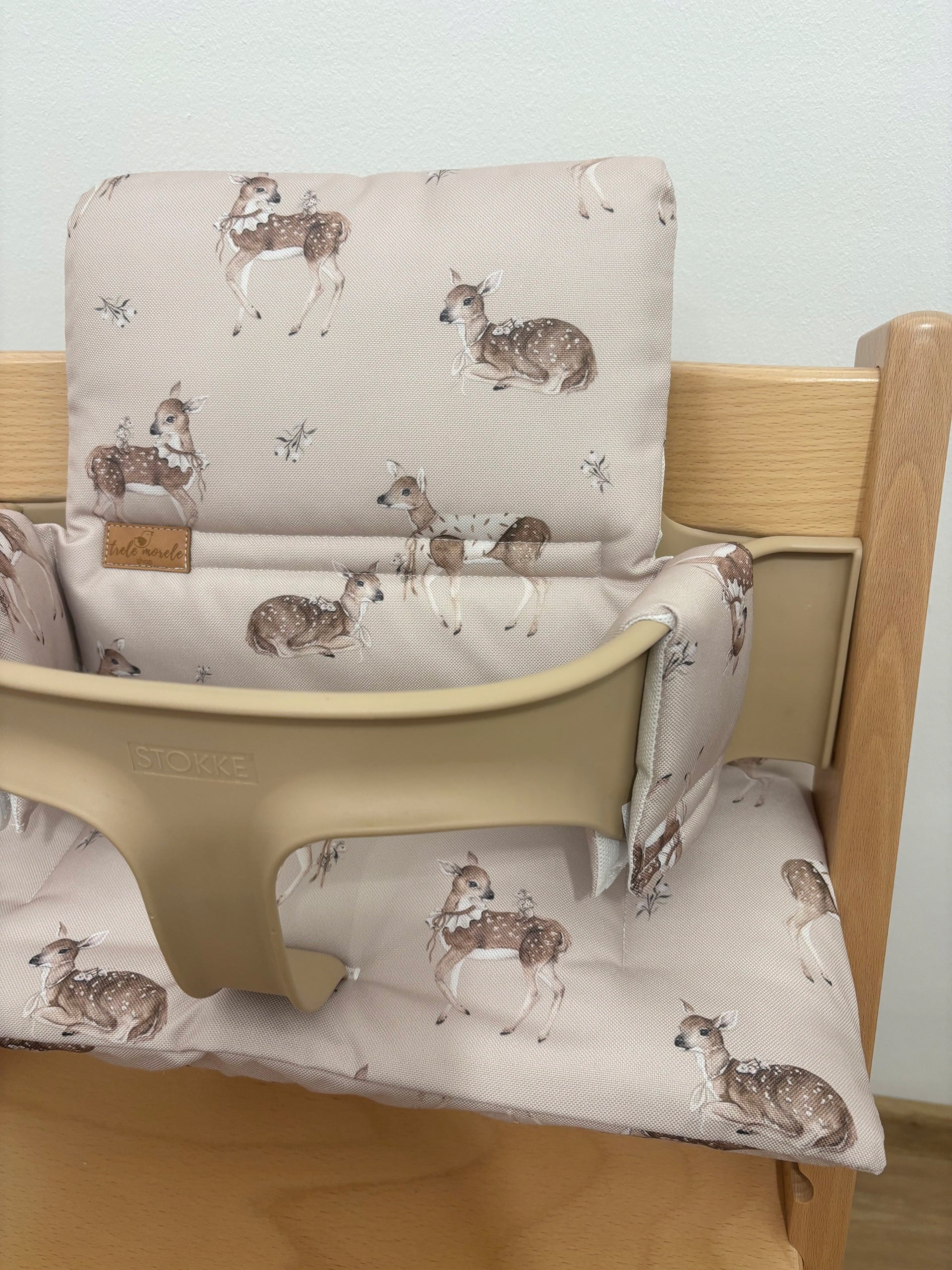Waterproof cushions for Stokke Tripp Trapp 2in1 bambi deer Packaging status original