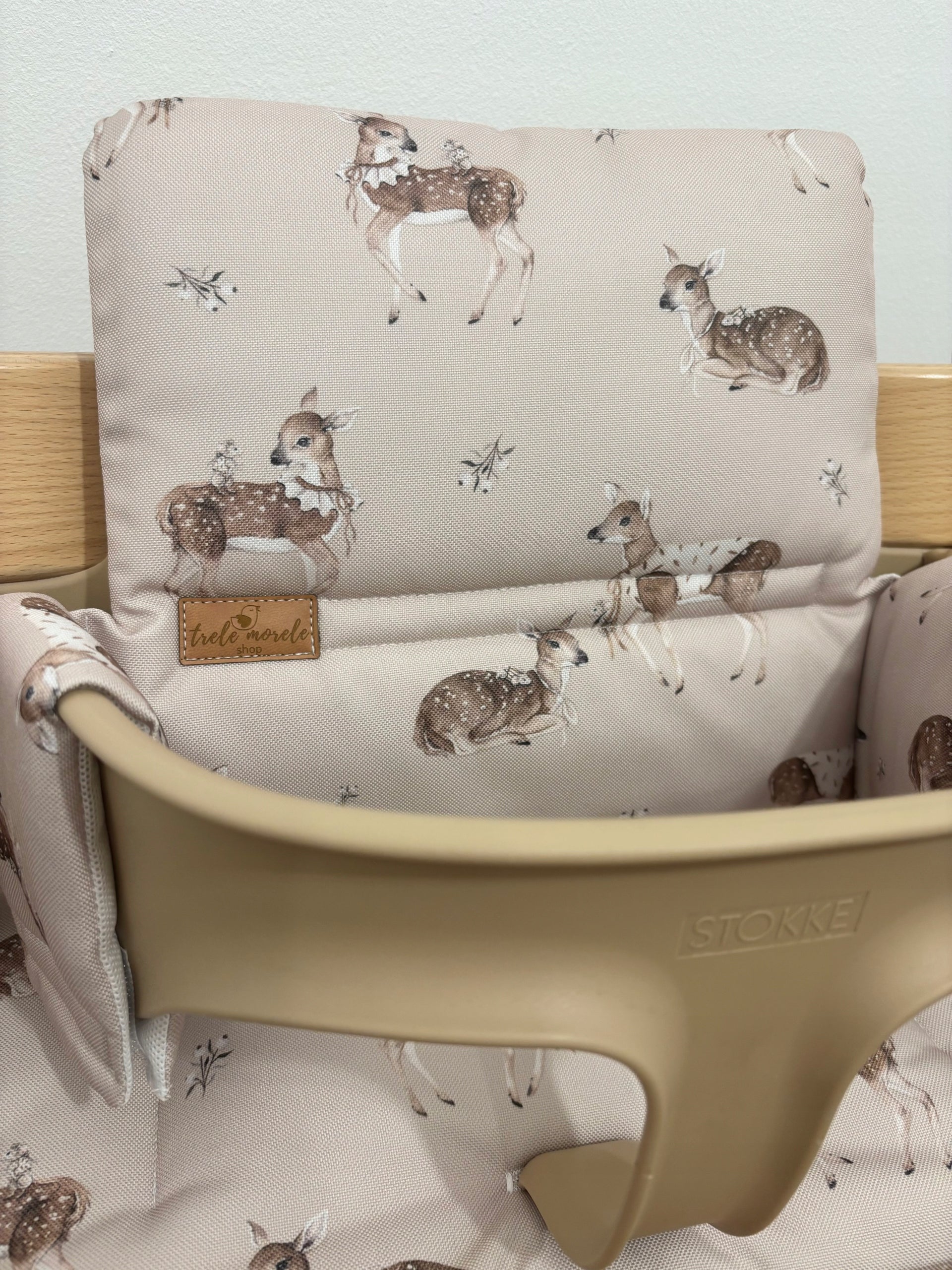 Waterproof cushions for Stokke Tripp Trapp 2in1 bambi deer