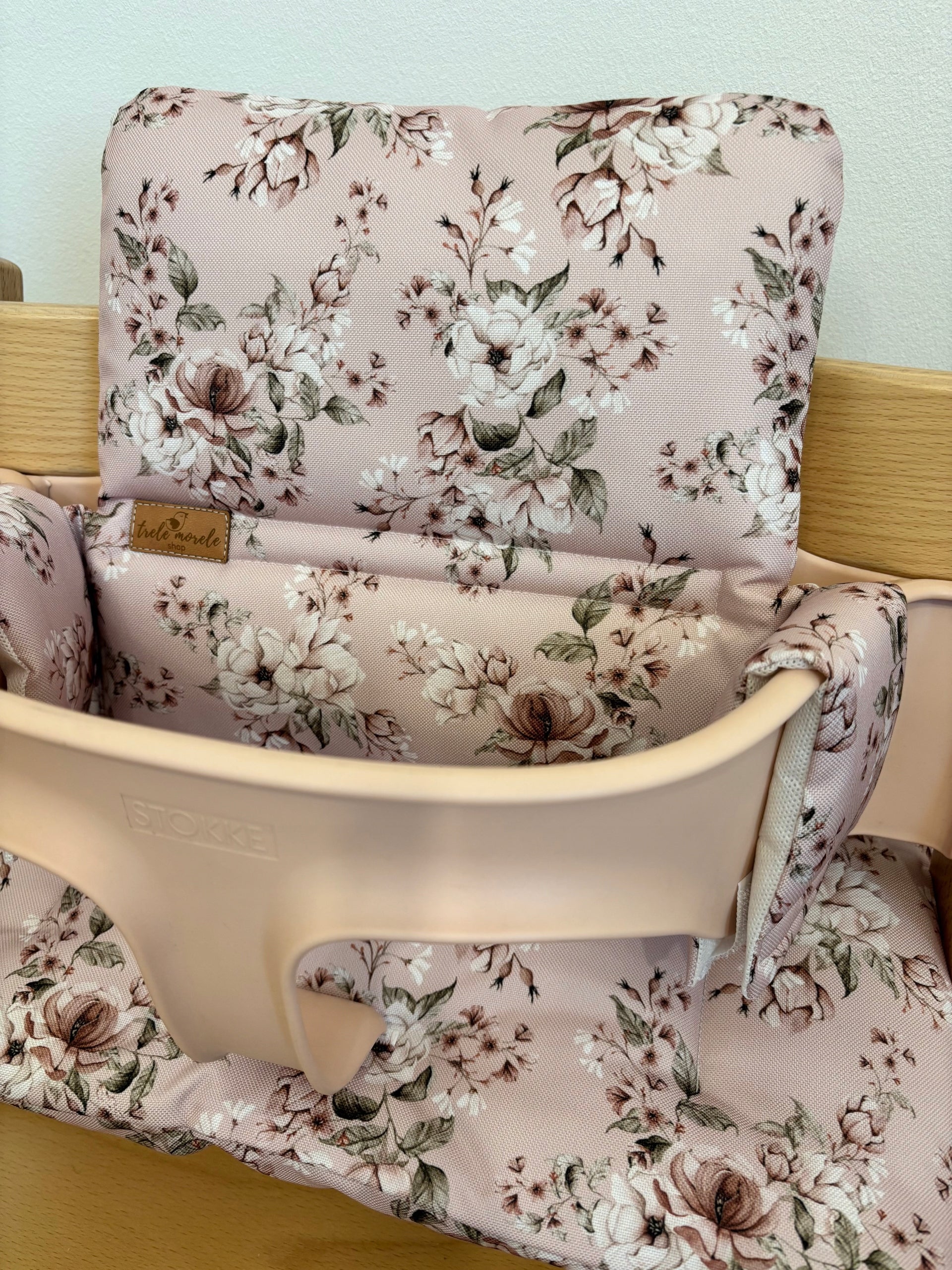 Waterproof cushions for Stokke Tripp Trapp 2in1 newbie roses