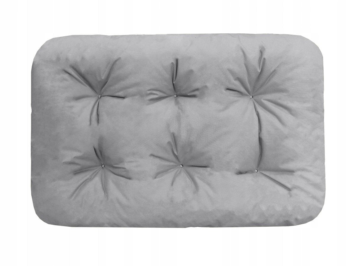 Waterproof dog bed 100x60 cm - light grey Brand no brand