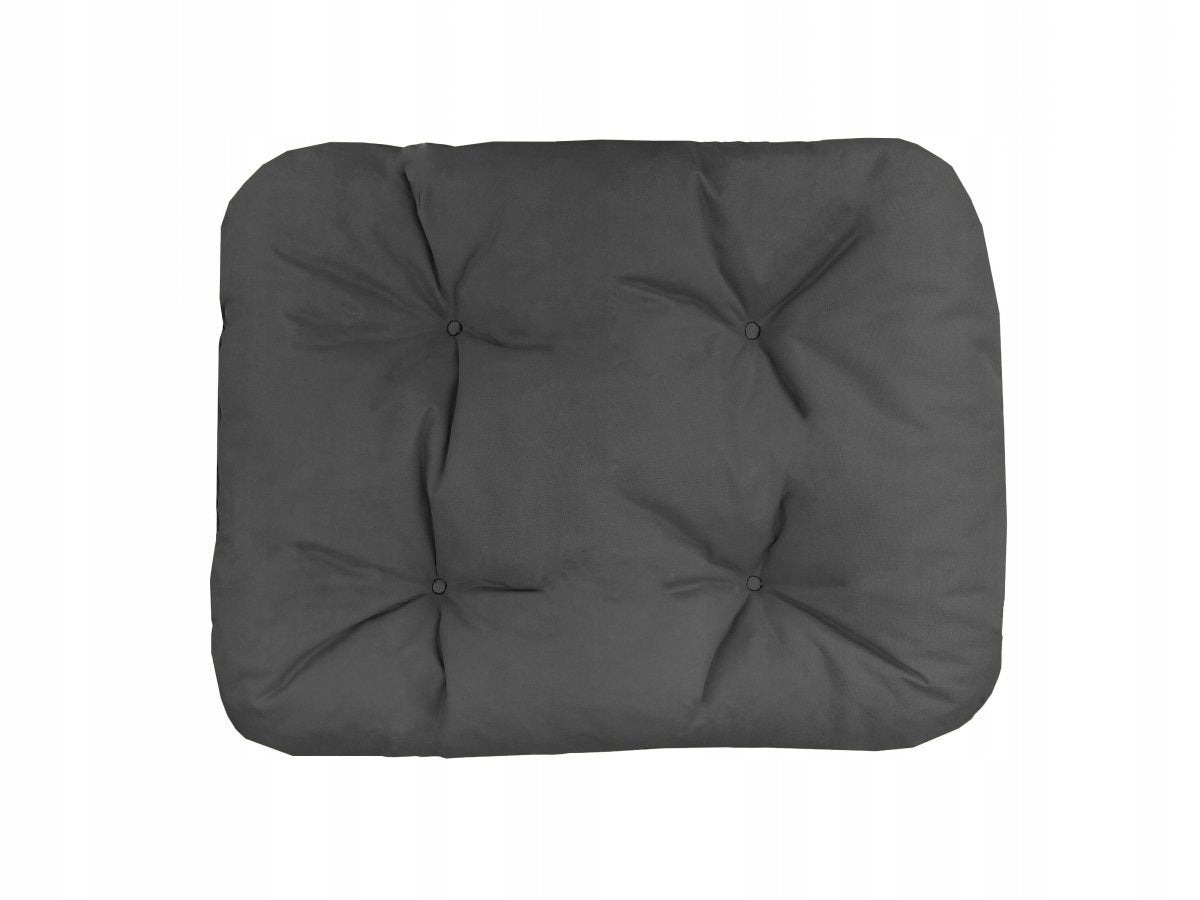Waterproof dog bed 60x50 cm - grey Brand no brand