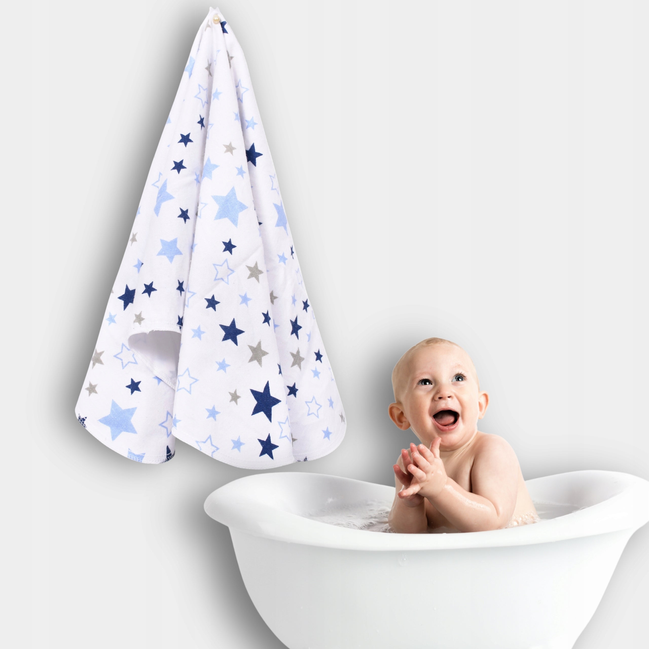 Waterproof flannel diaper with oilcloth 75x70 waterproof backing EAN (GTIN) 5908291044848