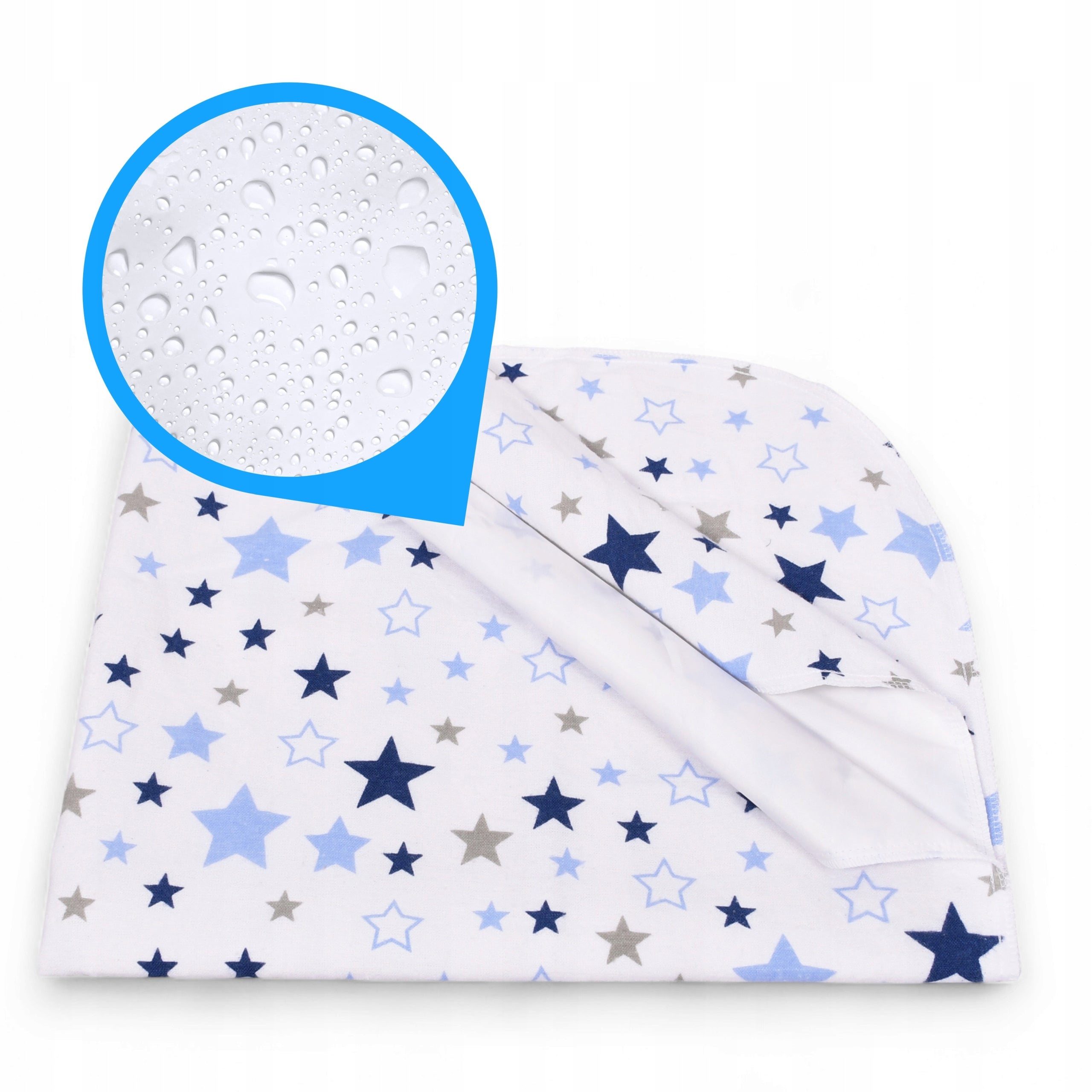 Waterproof flannel diaper with oilcloth 75x70 waterproof backing Manufacturer code 5908291044848