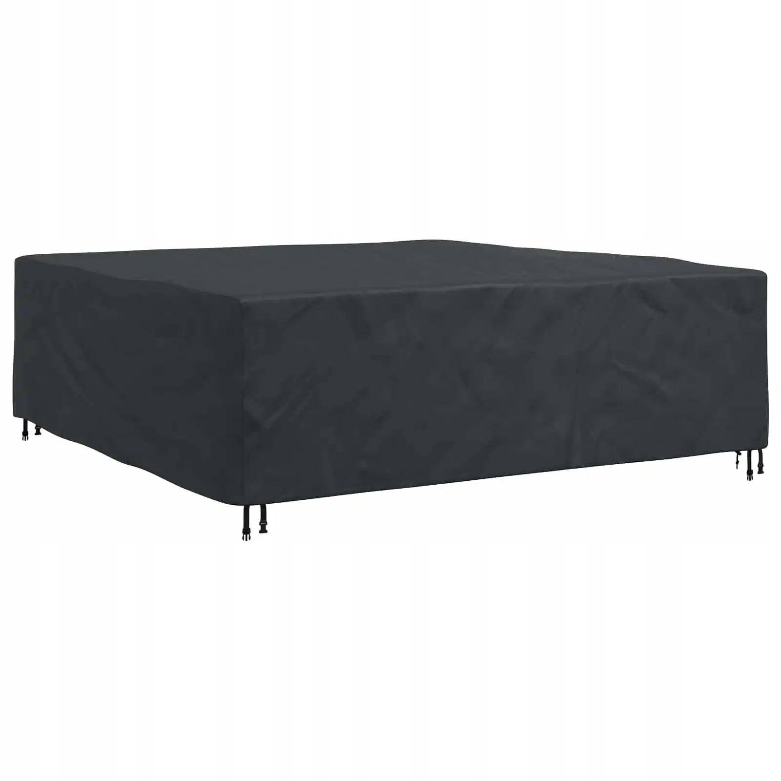 Waterproof furniture cover, black, 220 x 220 x 70 cm