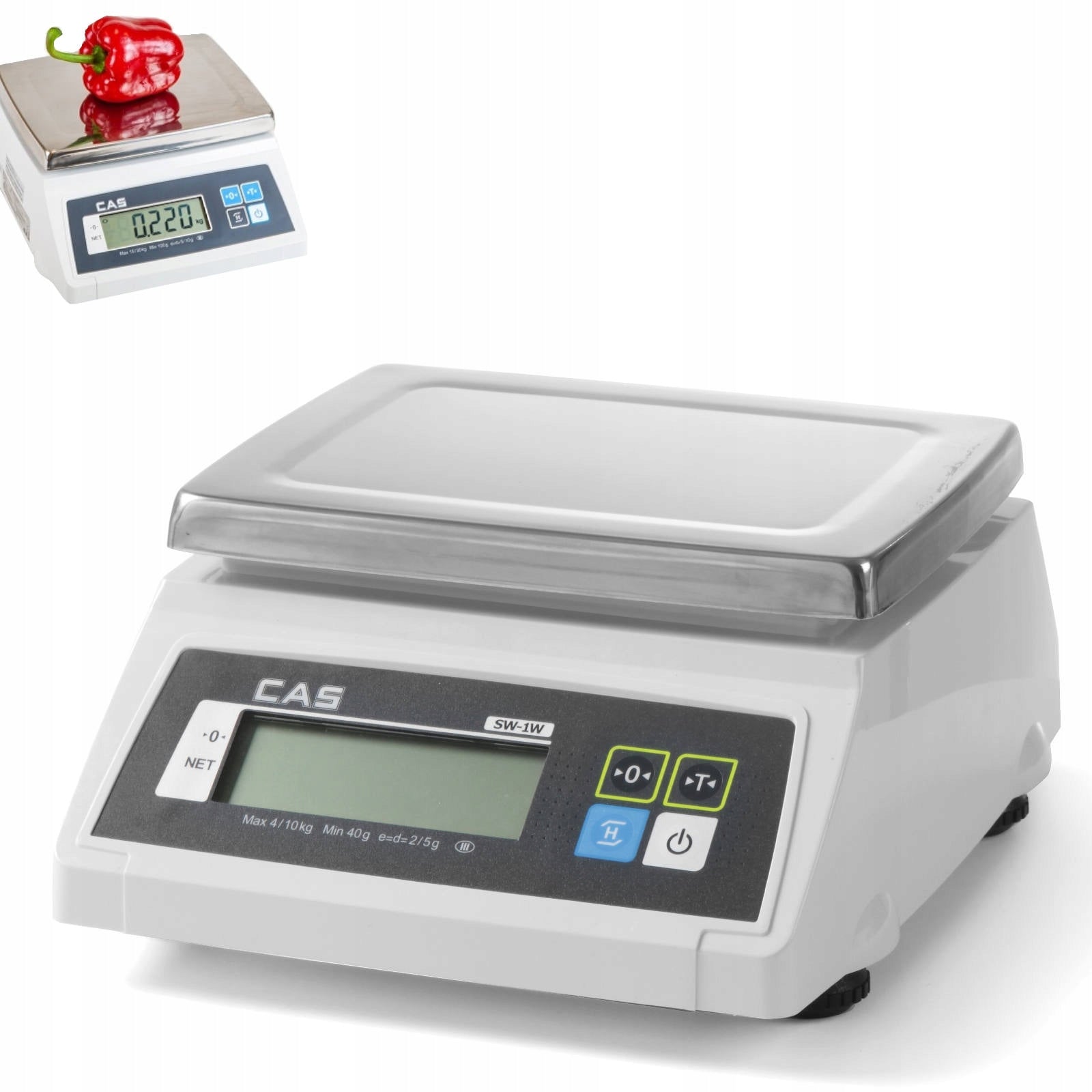 Waterproof kitchen scale with legalization 30kg / 10g - CAS 580387 Manufacturer code 580387