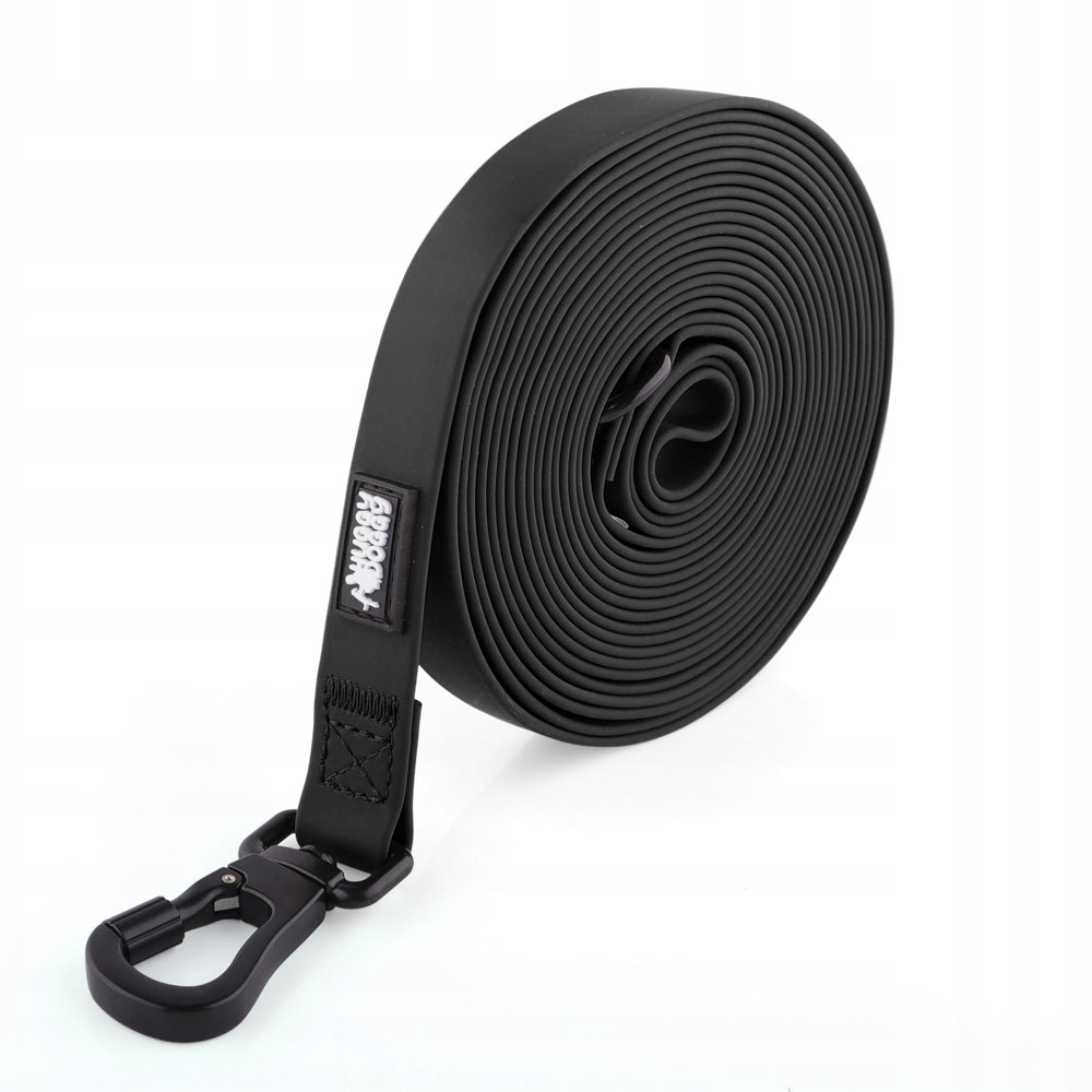 Waterproof leash 5m training long 5 meters HUGGY DOGGY cord strong M Manufacturer code Smycz treningowa 10m 8m 5m 3m wodoodporna pvc