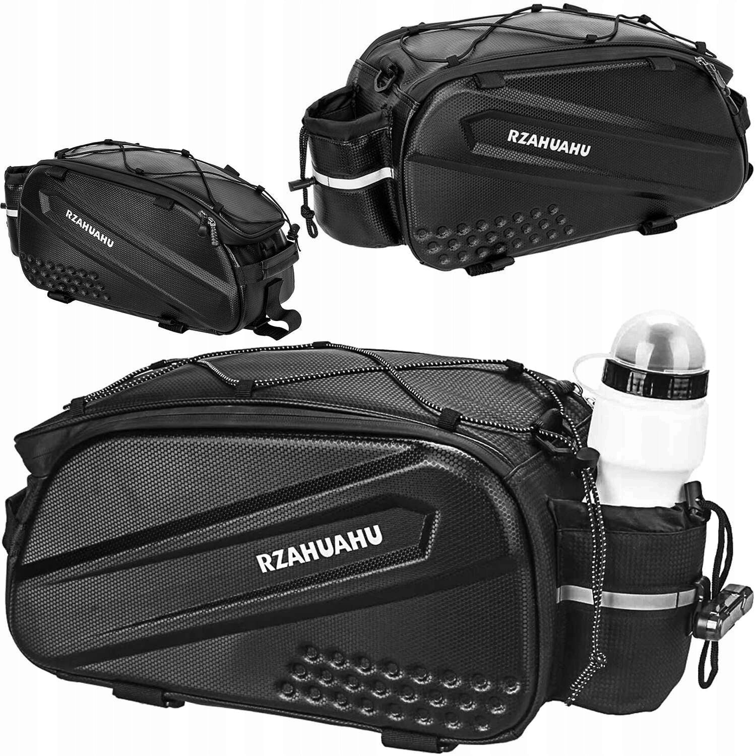 Waterproof rigid bicycle bag with shoulder strap Packaging status original