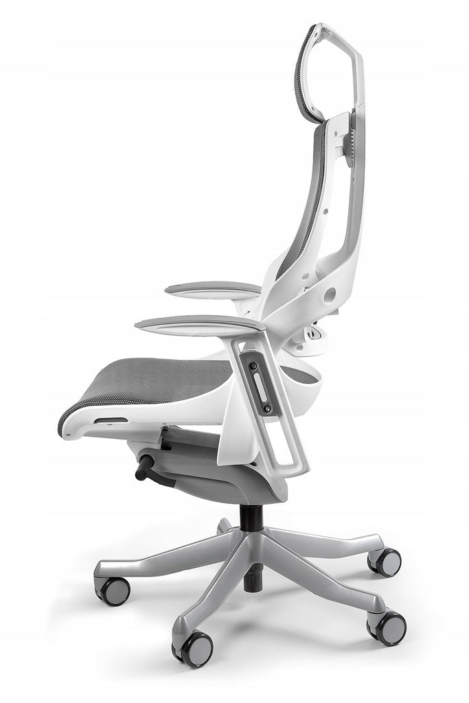 Wau NW41 Charcoal Unique office ergonomic swivel chair in accordance with health and safety Brand Unique
