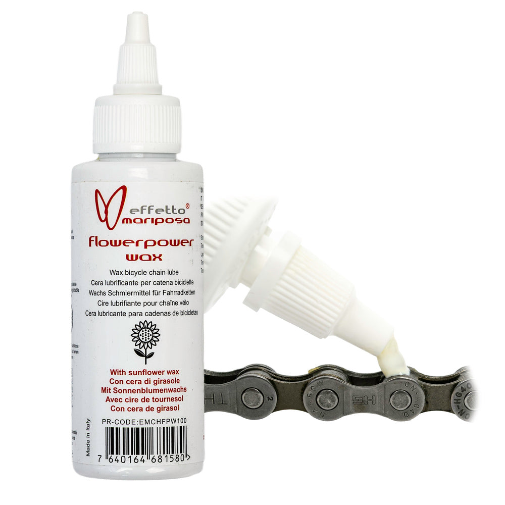 Wax lubricant for bicycle chain Effetto mariposa Flowerpower wax 100 ml