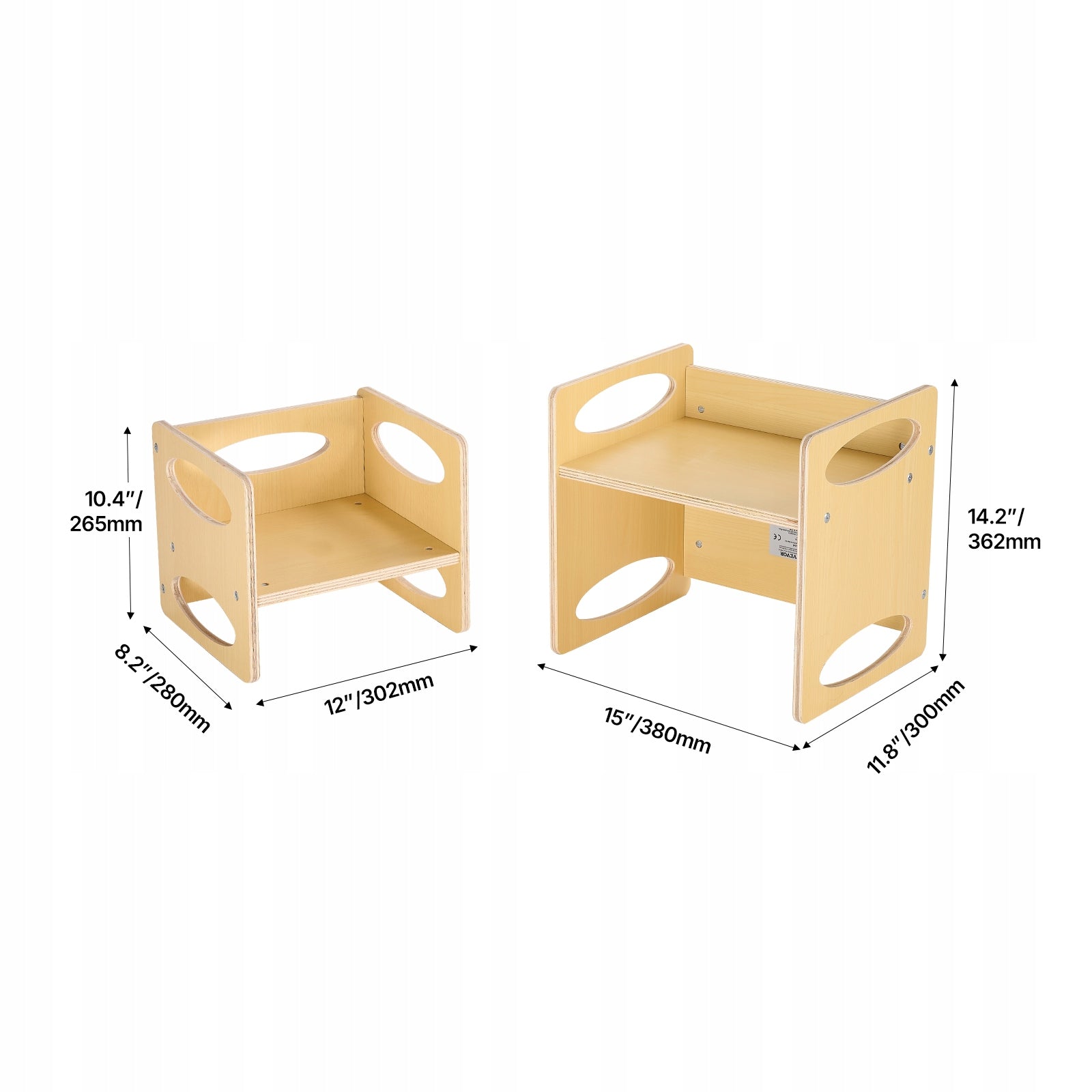 Weaning Table and Chair Set Montessori Kids Activity Table and Chair Wood EAN (GTIN) 0197988128670