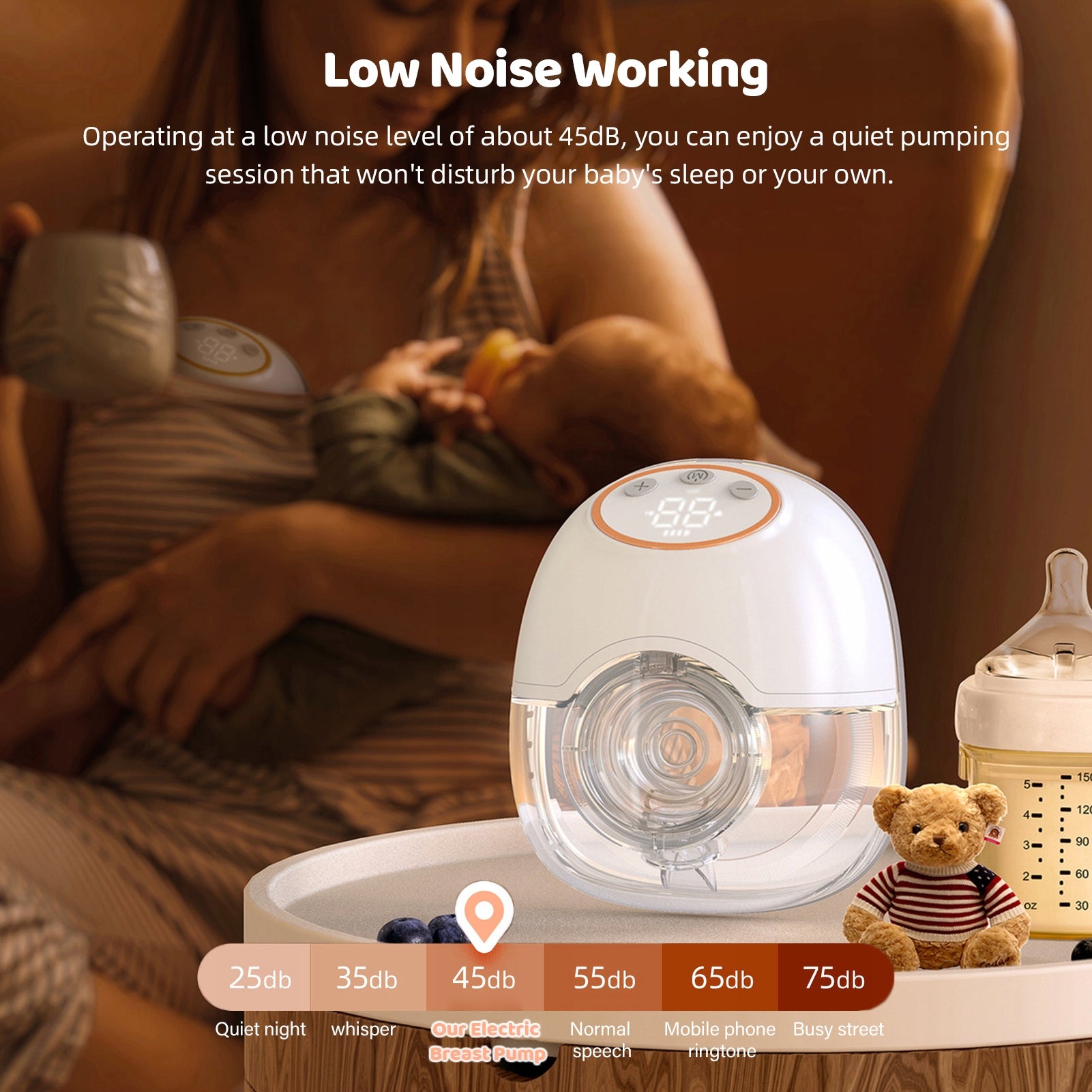 Wearable Pump Hands Free Electric Pump for ZE