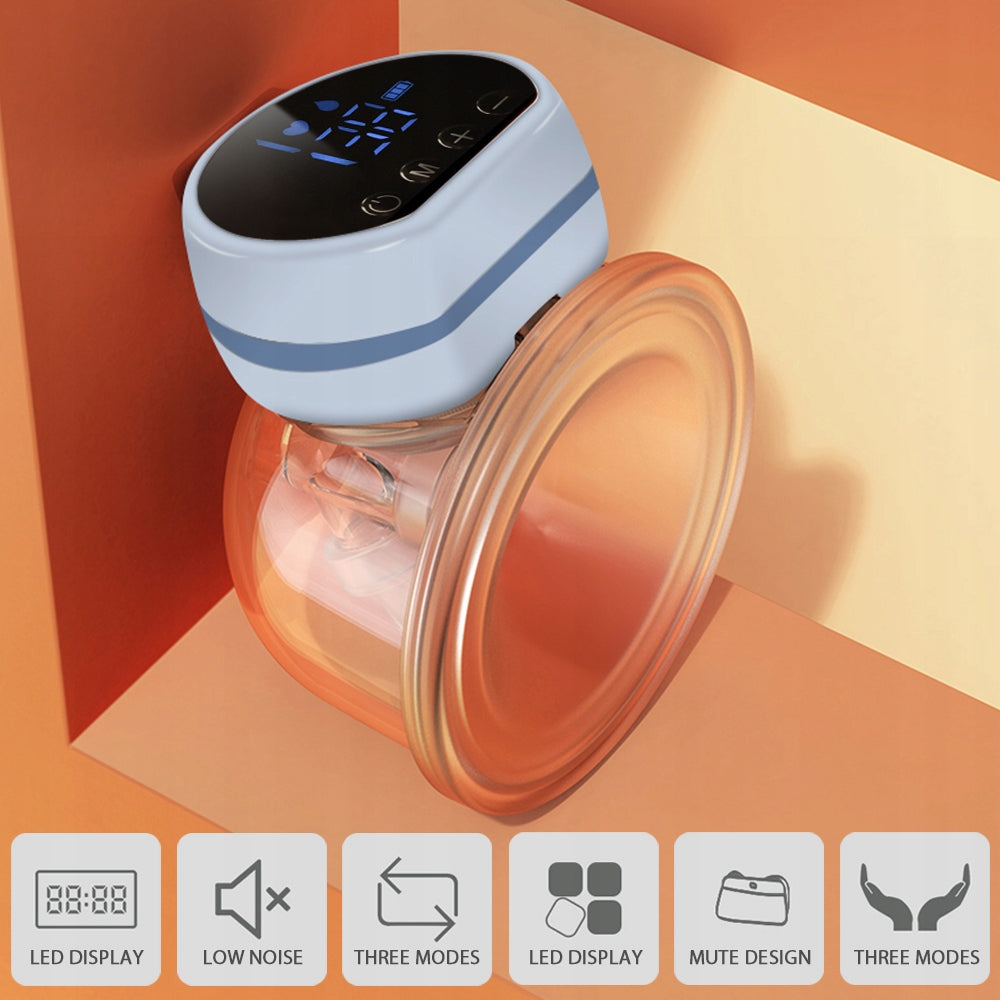 Wearable hands free of invisible electric chest pump HQ