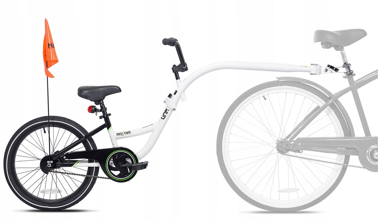 WeeRide KazamLink bike, trailer, trailer, tow child fun stroller
