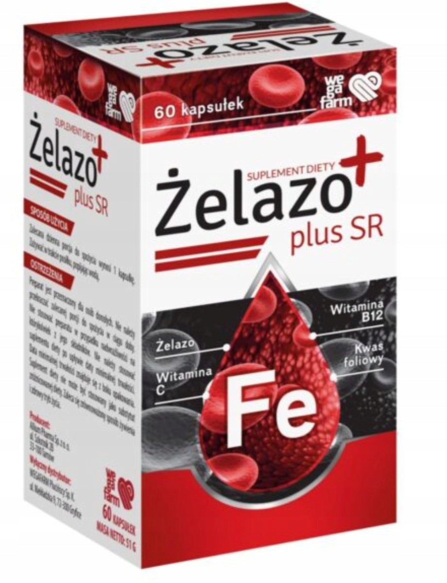 WegaFarm Iron Plus SR 60 capsules