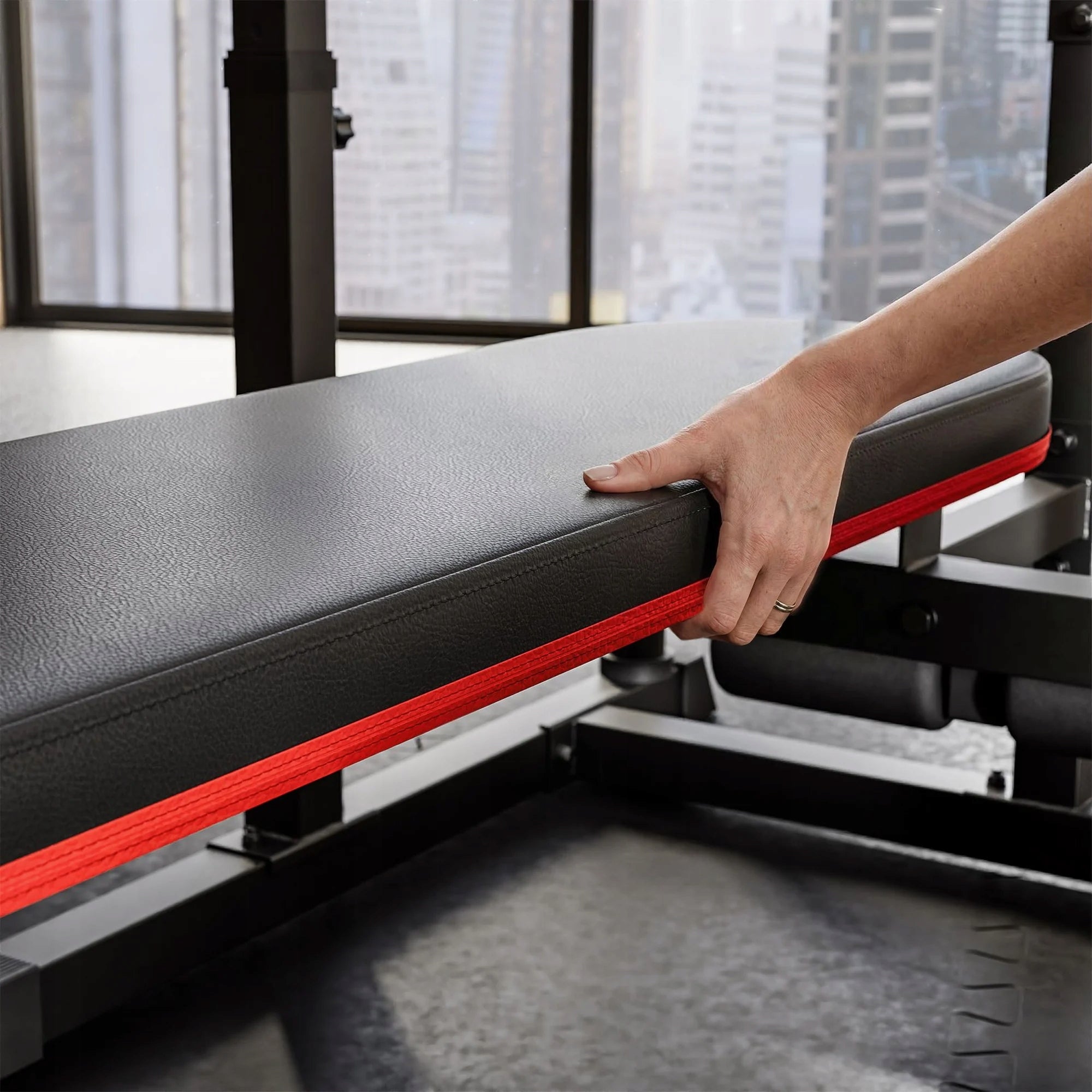 Weight bench 250kg for exercise squeezing adjustable folding slant Kind adjustable