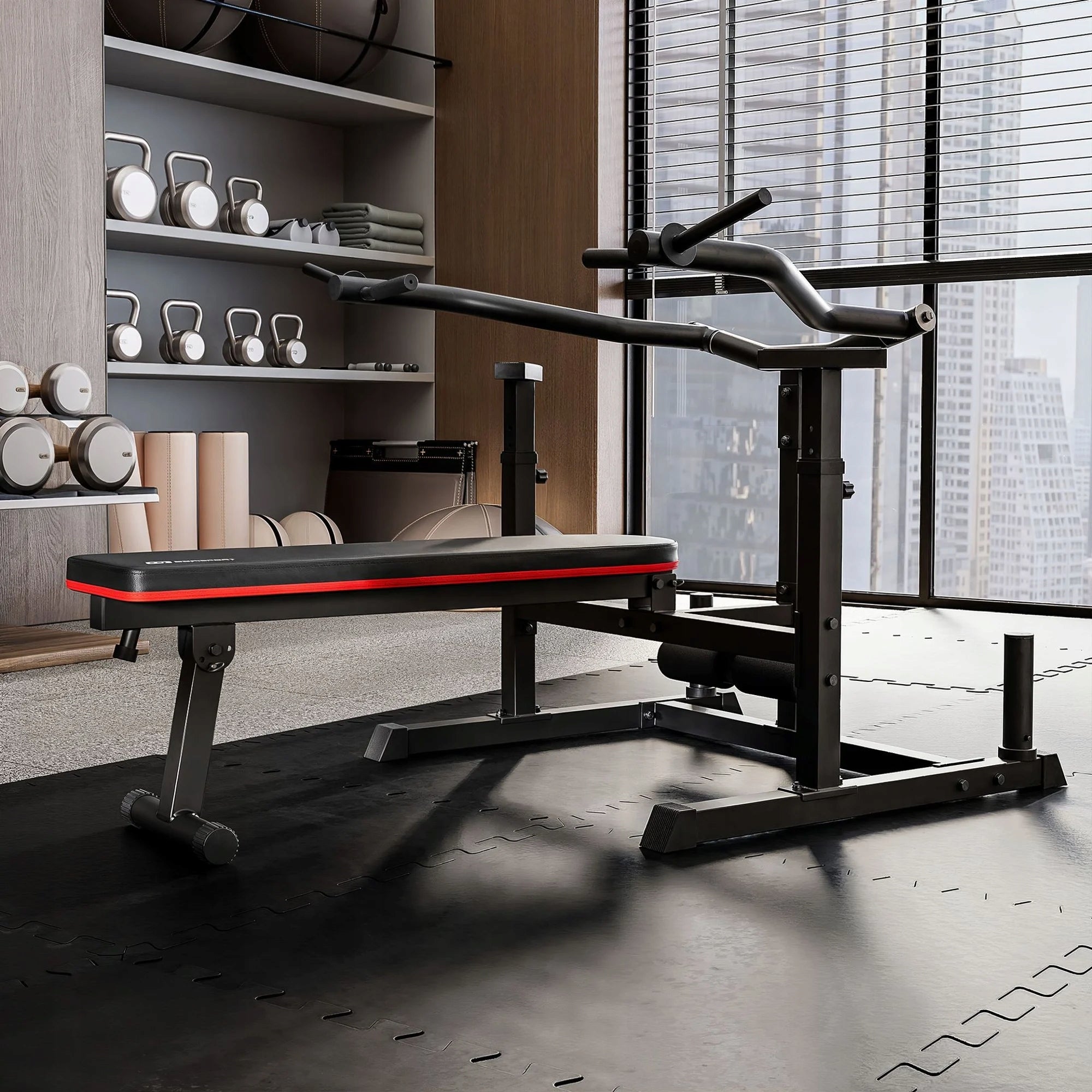 Weight bench 250kg for exercise squeezing adjustable folding slant Manufacturer code 5902308241039