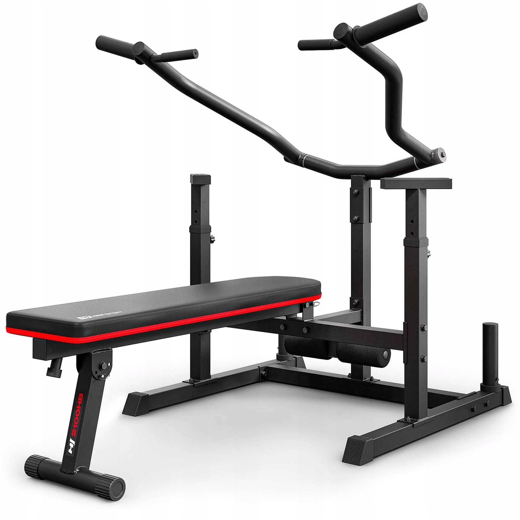 Weight bench 250kg for exercise squeezing adjustable folding slant