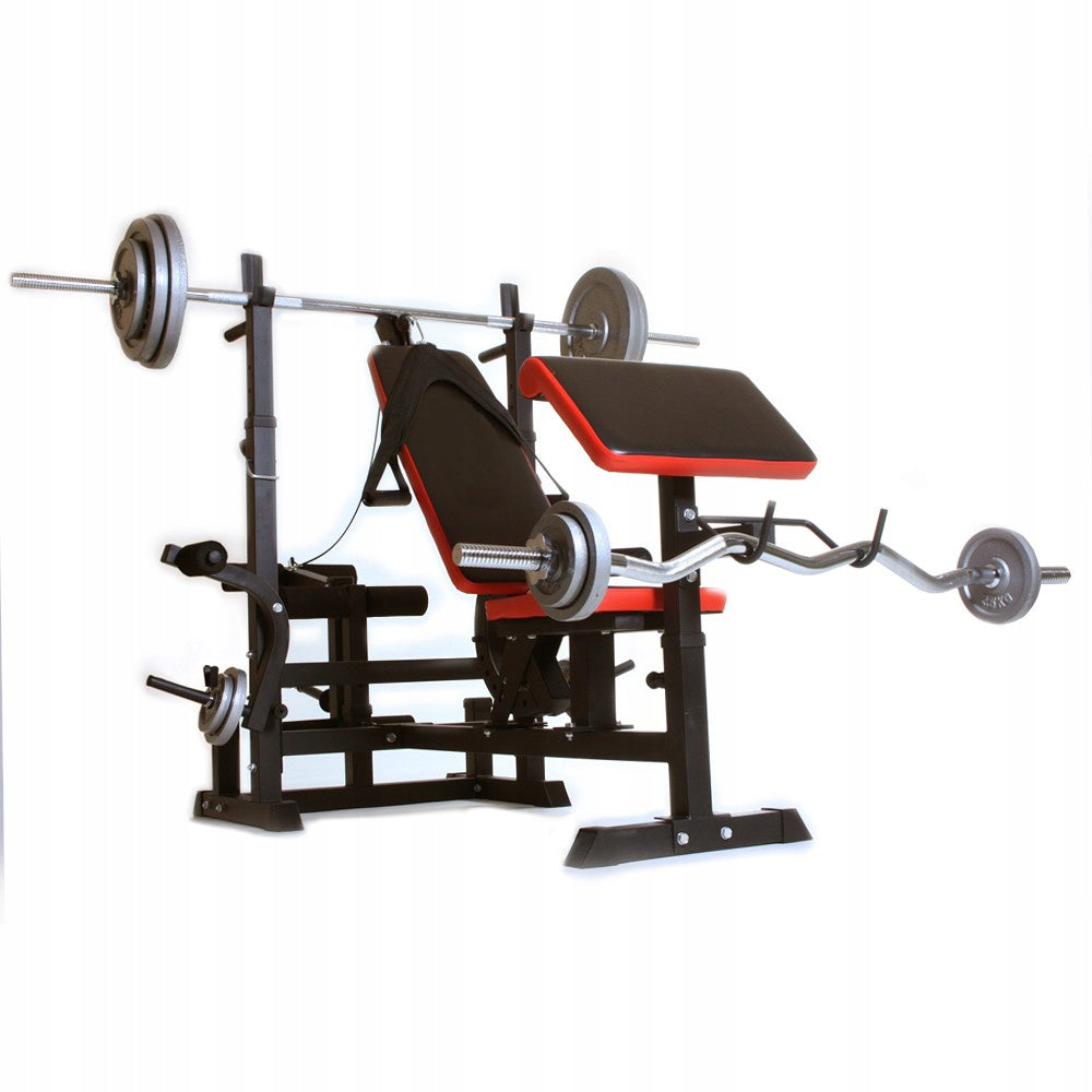 Weight bench large adjustable with prayer book MULTI GYM