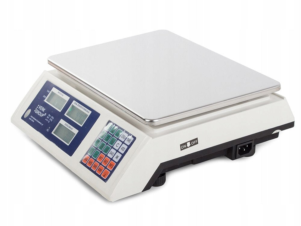 Weight shop warehouse 40kg PL LCD menu AKU 230V Manufacturer code 17108_rozz_gabB_mag