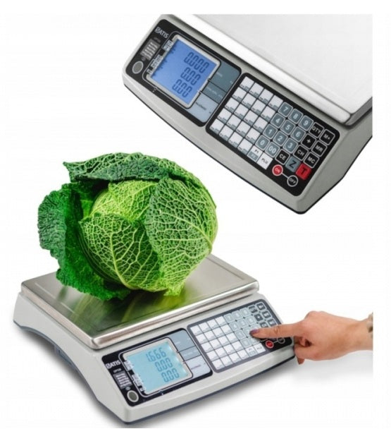 Weight with legalization 30/15kg 10/5g dish 31x22cm RS232 CPT20 shop / gastro