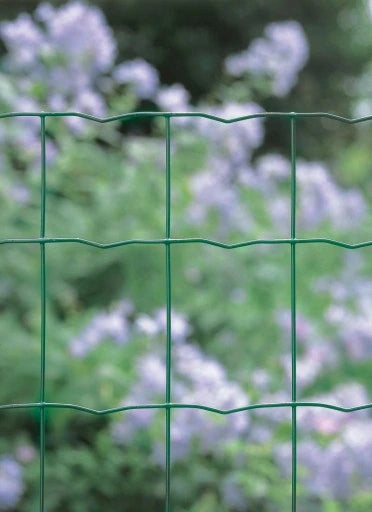 Welded fence net 2,2 60cm GREEN 100x50 cm H 0,6m x 25mb Height 0.6 m