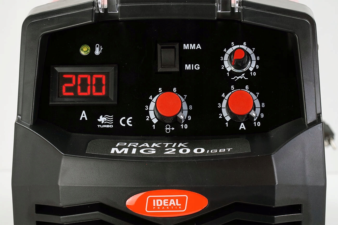 Welder MIGOMAT 2in1 MIG MAG 200 FLUX MMA set Packaging status original