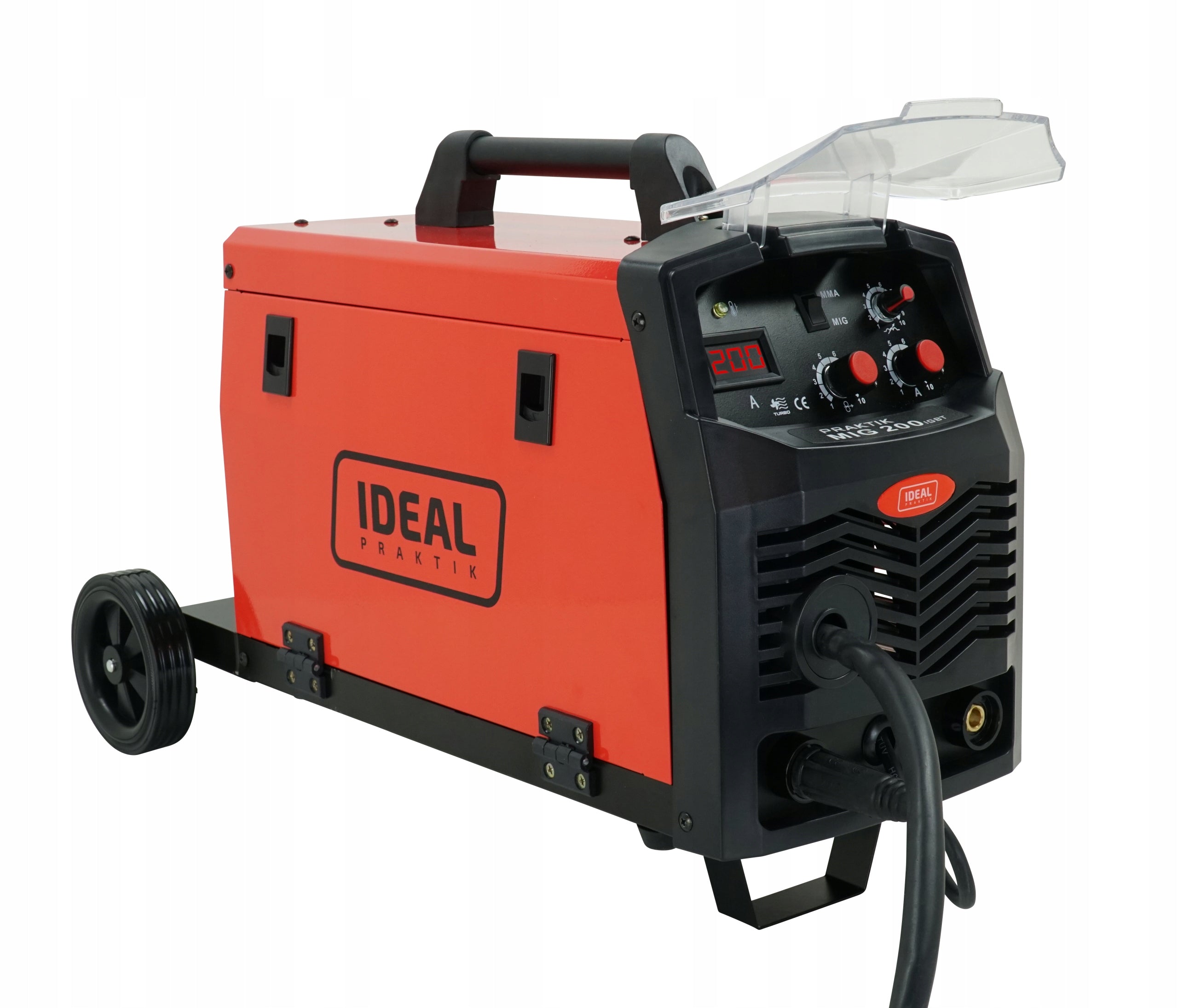 Welder MIGOMAT GAS-FREE PRAKTIK MIG 200A MMA MAG INVERTER SET 230V Manufacturer code PRAKTIK MIG 200 Z3 HRSX1