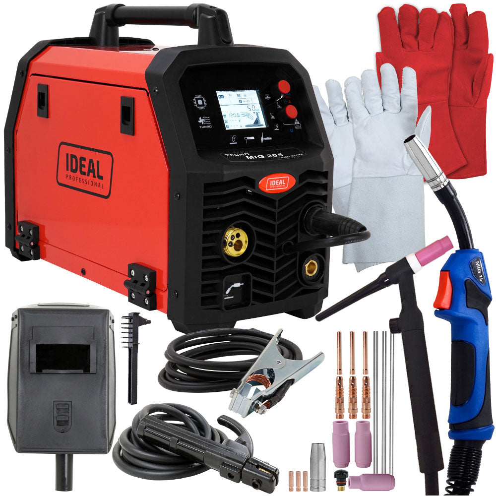 Welder MIGOMAT IDEAL MIG 200A MMA TIG set