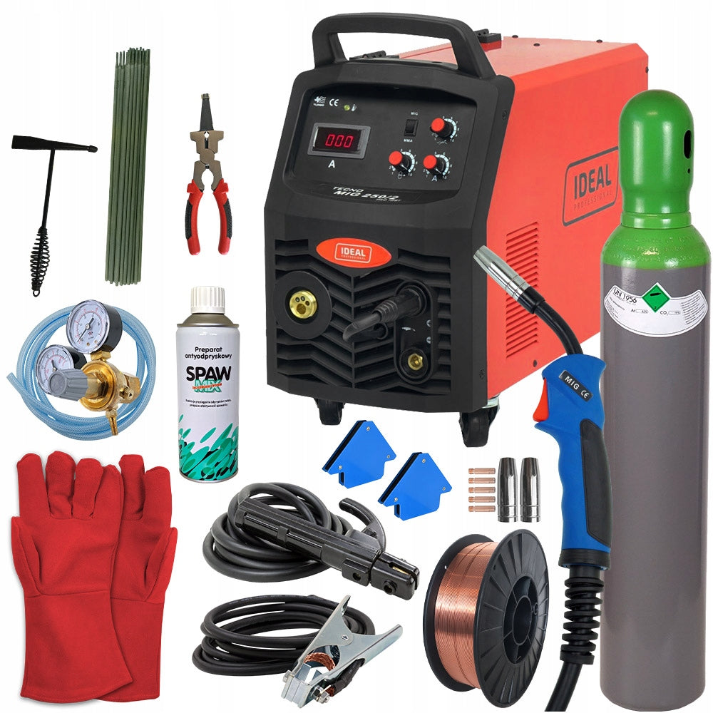 Welder MIGOMAT IDEAL MIG 250 MMA MAG set