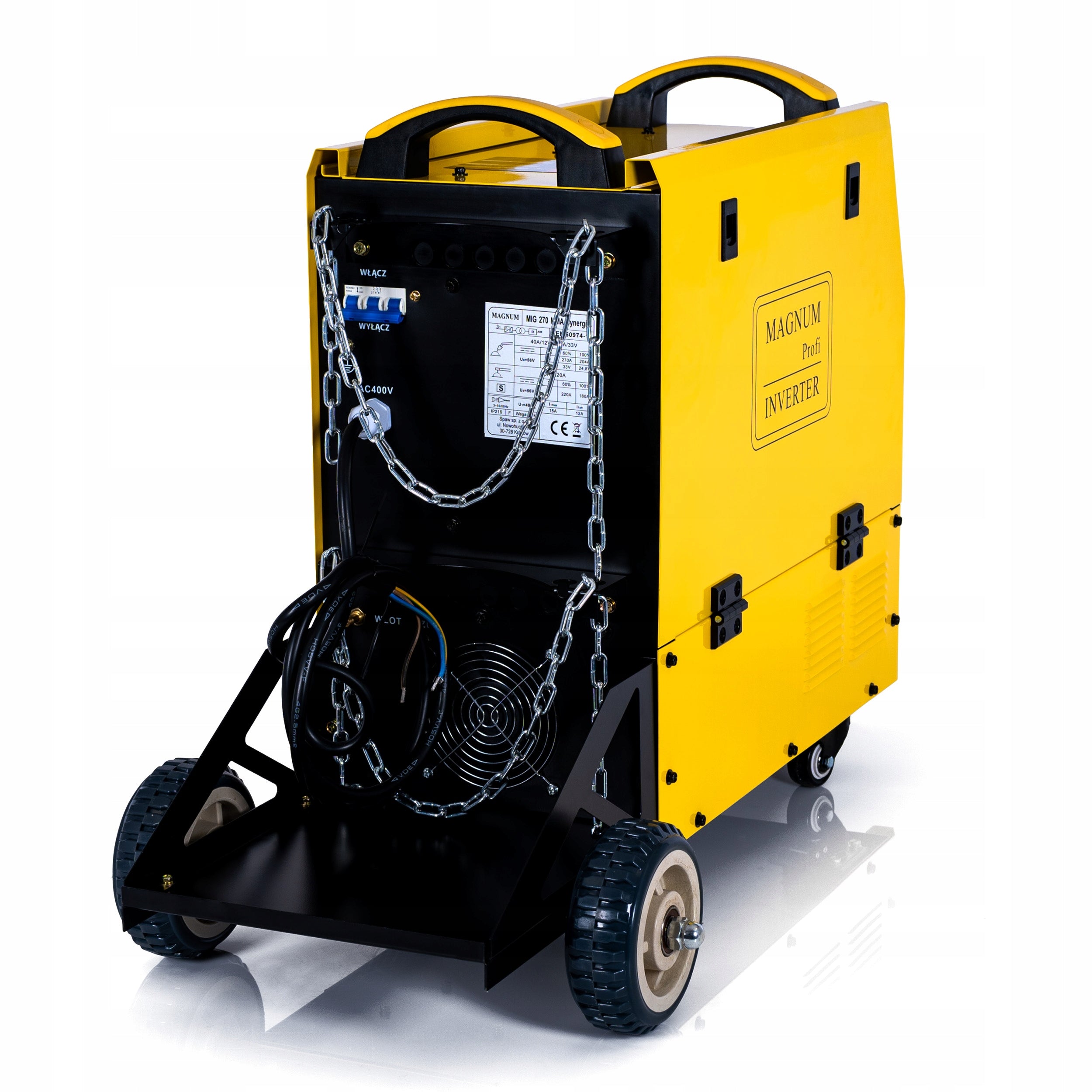 Welder MIGOMAT MAGNUM 270 MIG MAG MMA 400V Synergy 4x4 Packaging status original