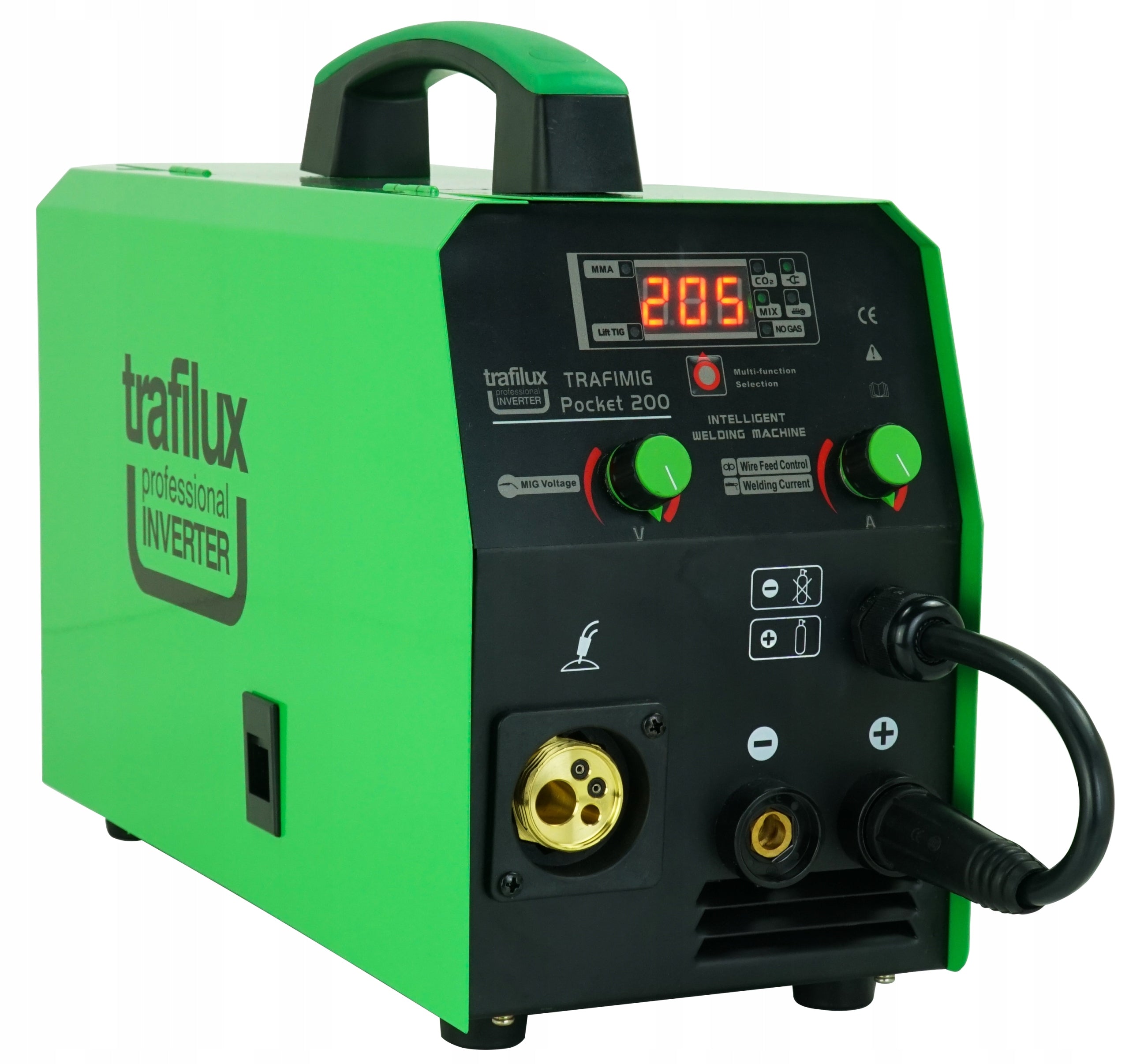 Welder MIGOMAT MIG 200 MAG MMA TIG Synergy 3in1 Brand Trafilux